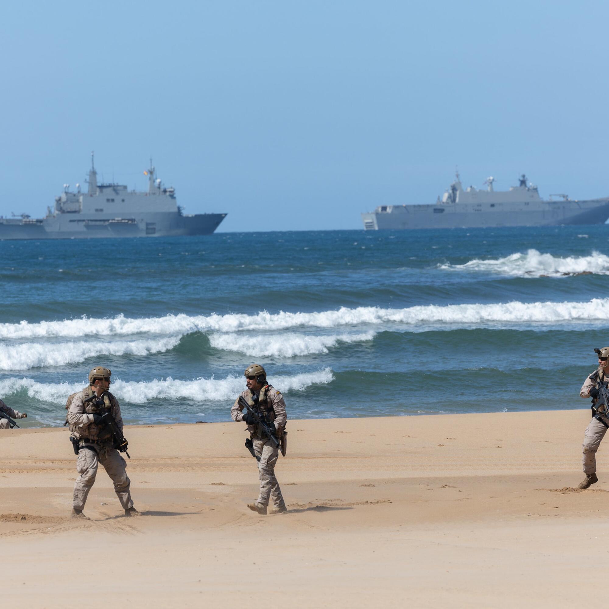 exhibición militar armada