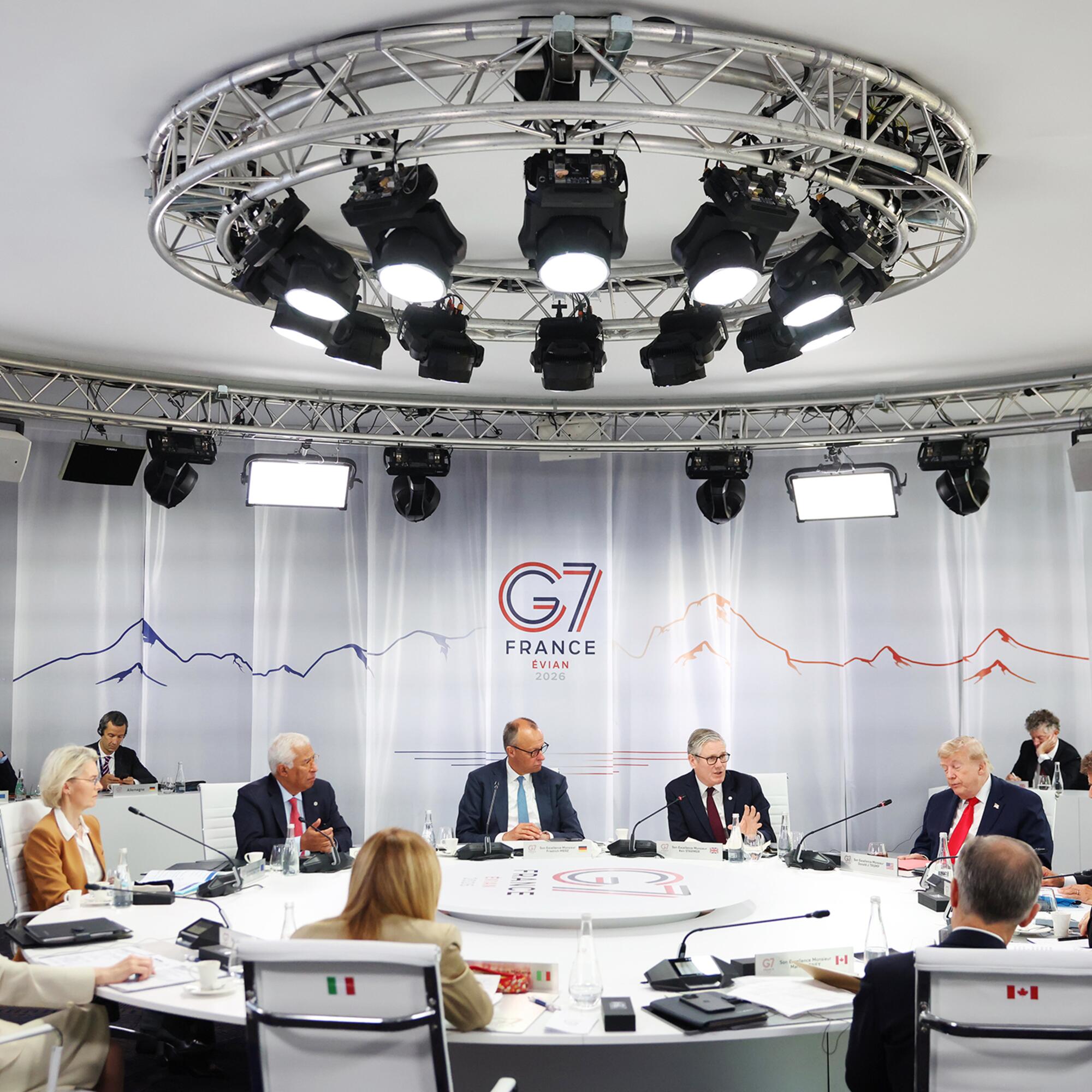 G7 Leaders Summit Evian - 2