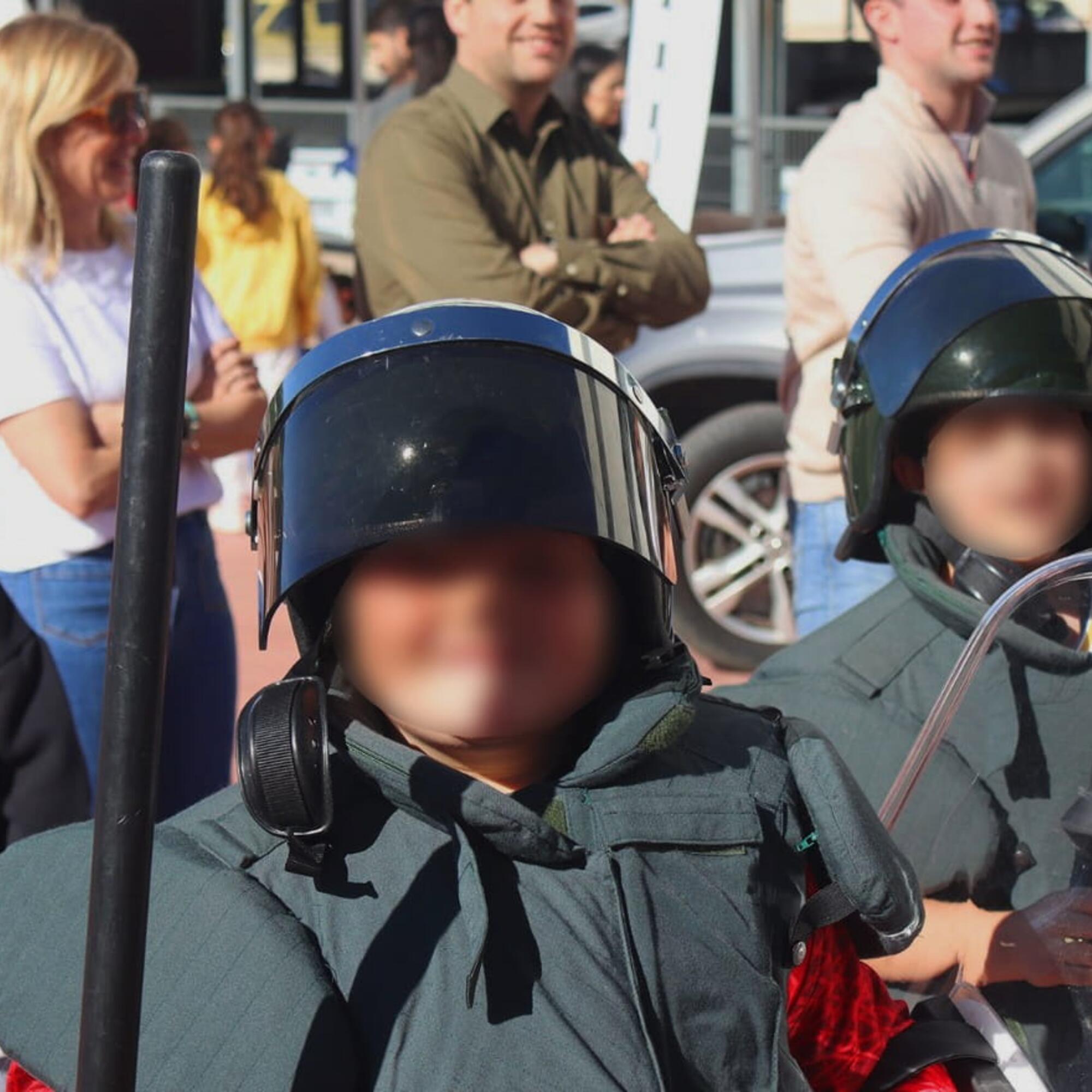 niños antidisturbios