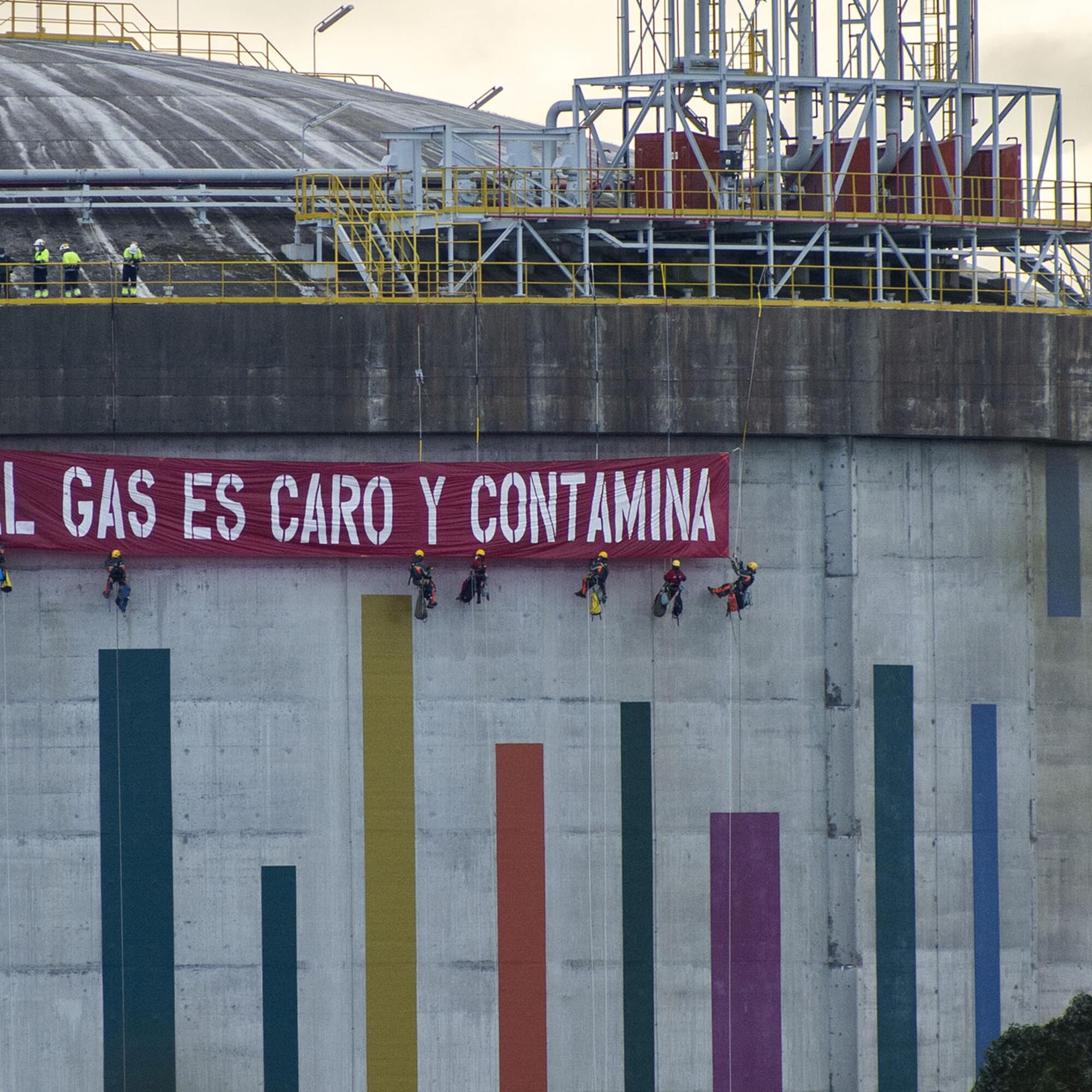Accion Reganosa Greenpeace