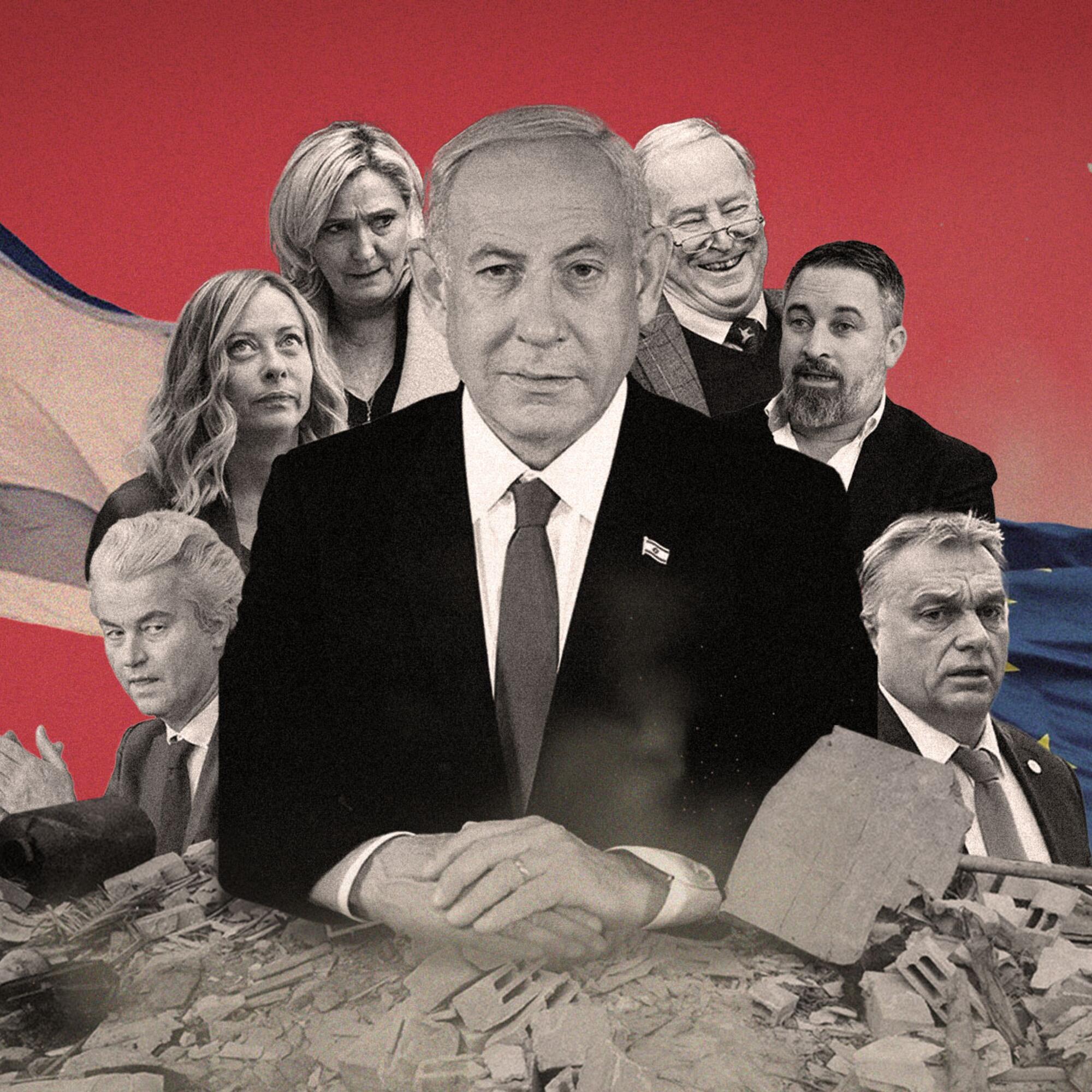 Montaje extrema derecha sionista,