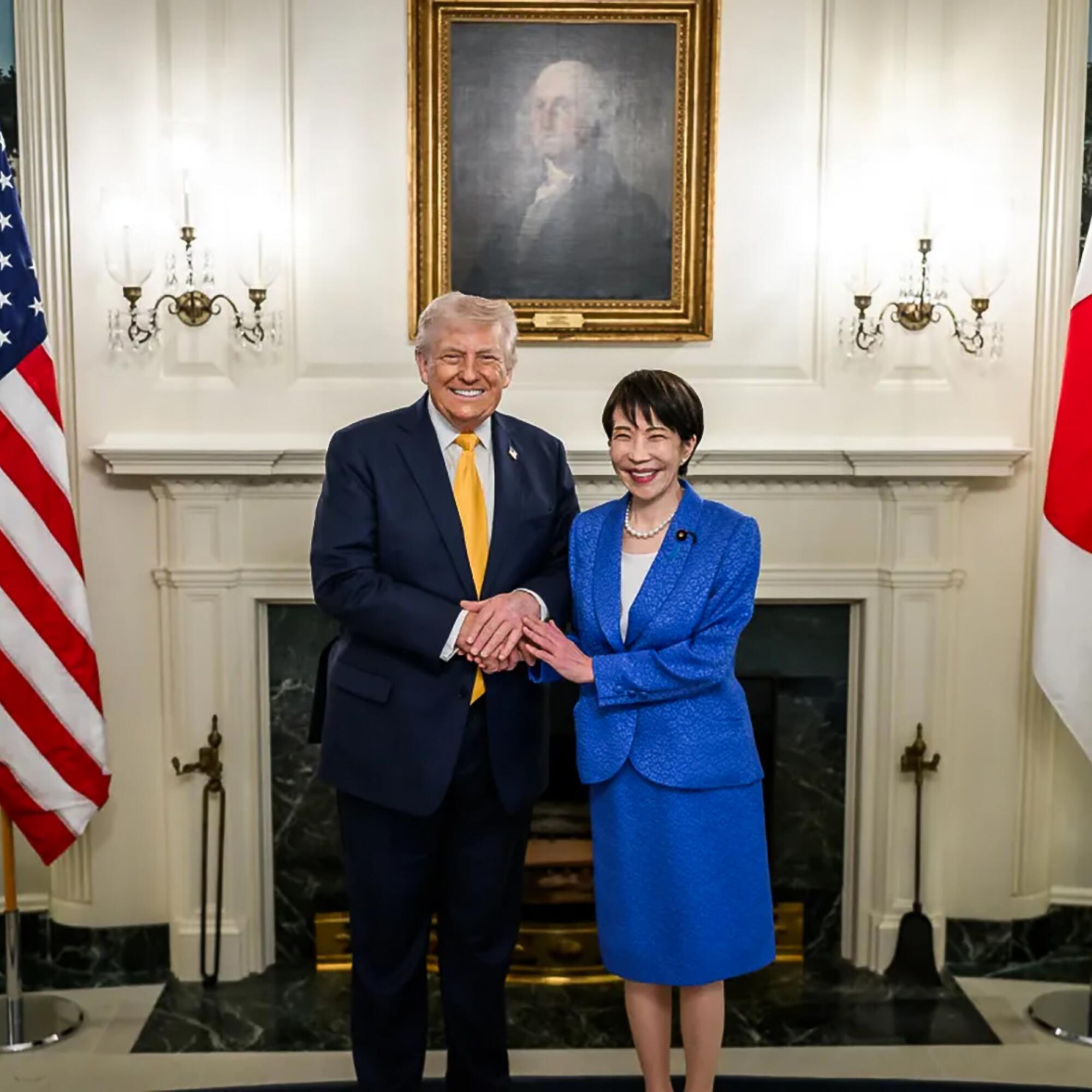 Sanae Takaichi Trump - 1