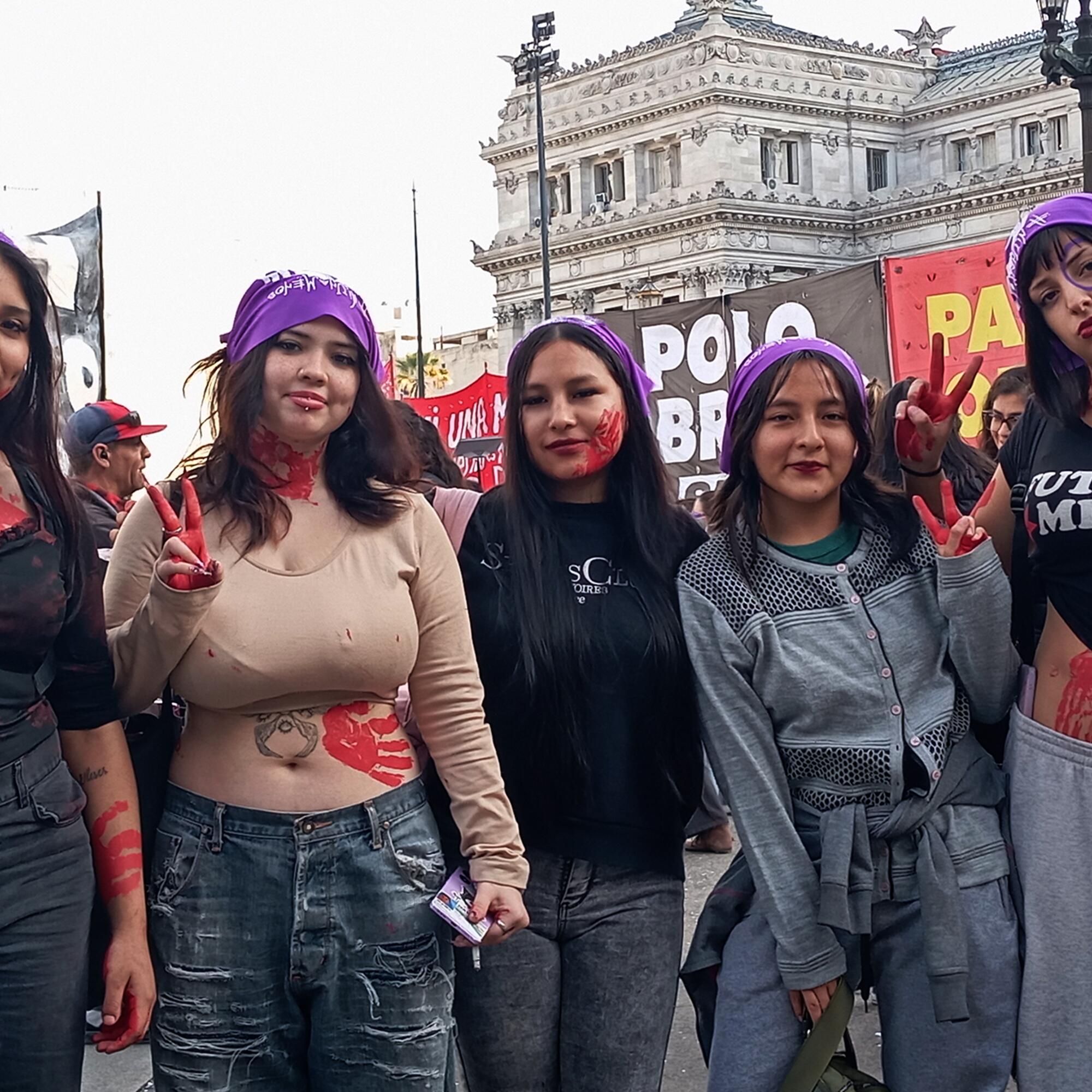 El 3 de junio decenas de miles de personas salieron a la calle para protestar por la complicidad del Gobierno de Milei con los feminicidios.
