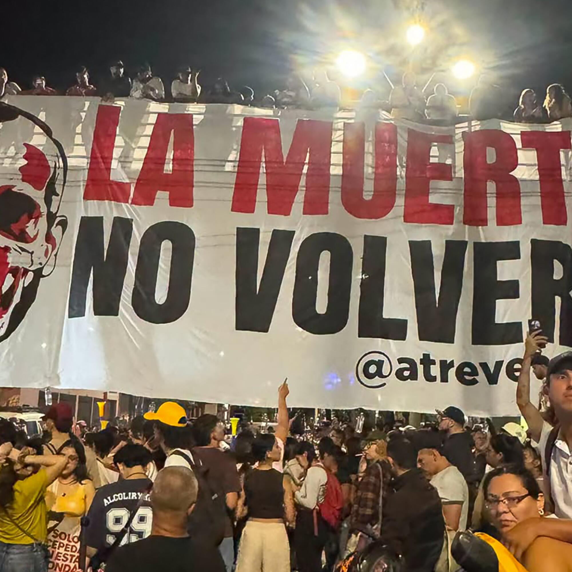 Manifestación contra De la Espriella paramilitarismo Cali