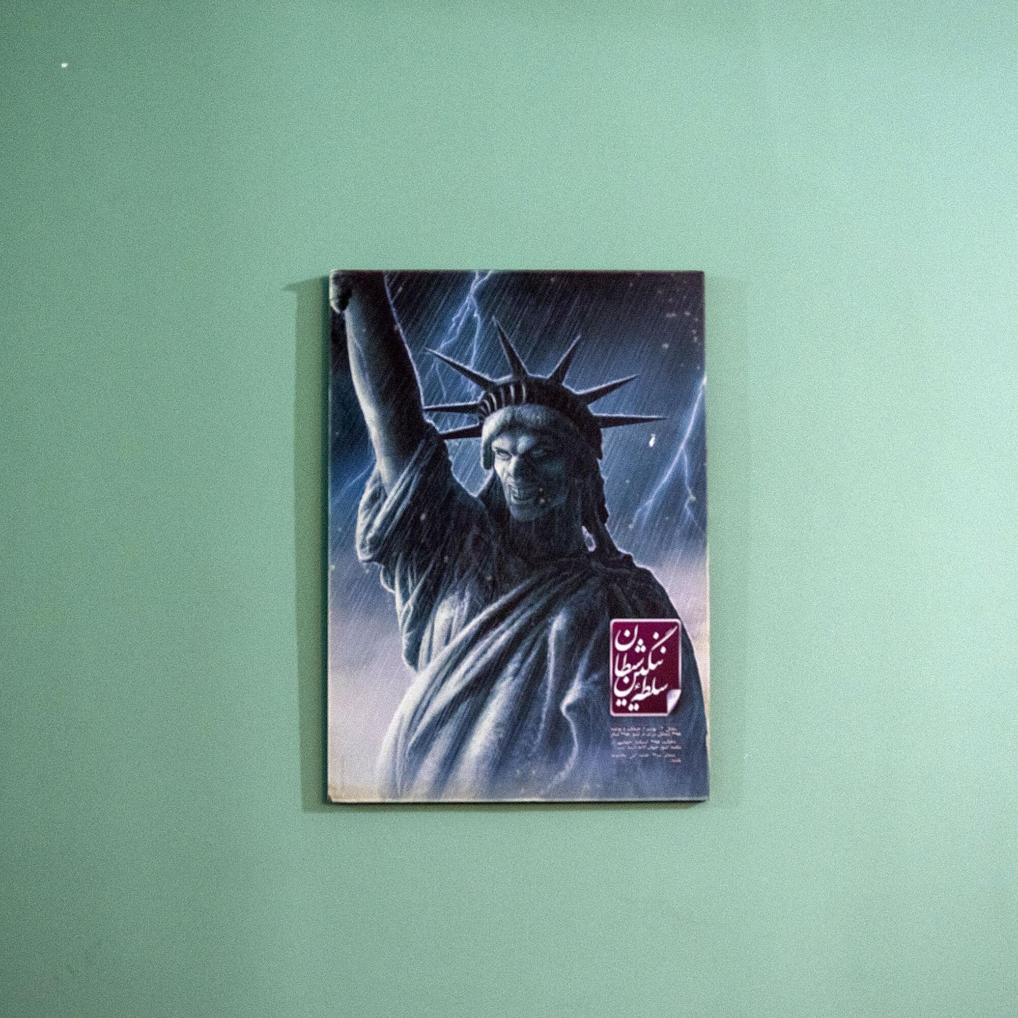 Cartel en la Embajada de USA en Teherán