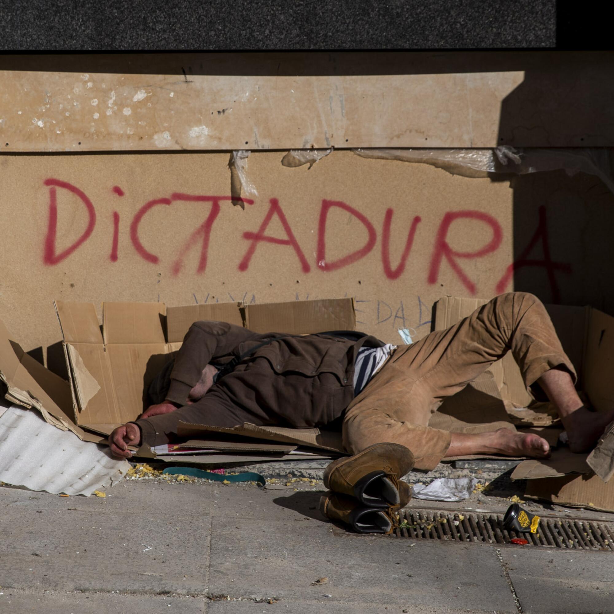 Pobreza Callao Madrid Negacionismo