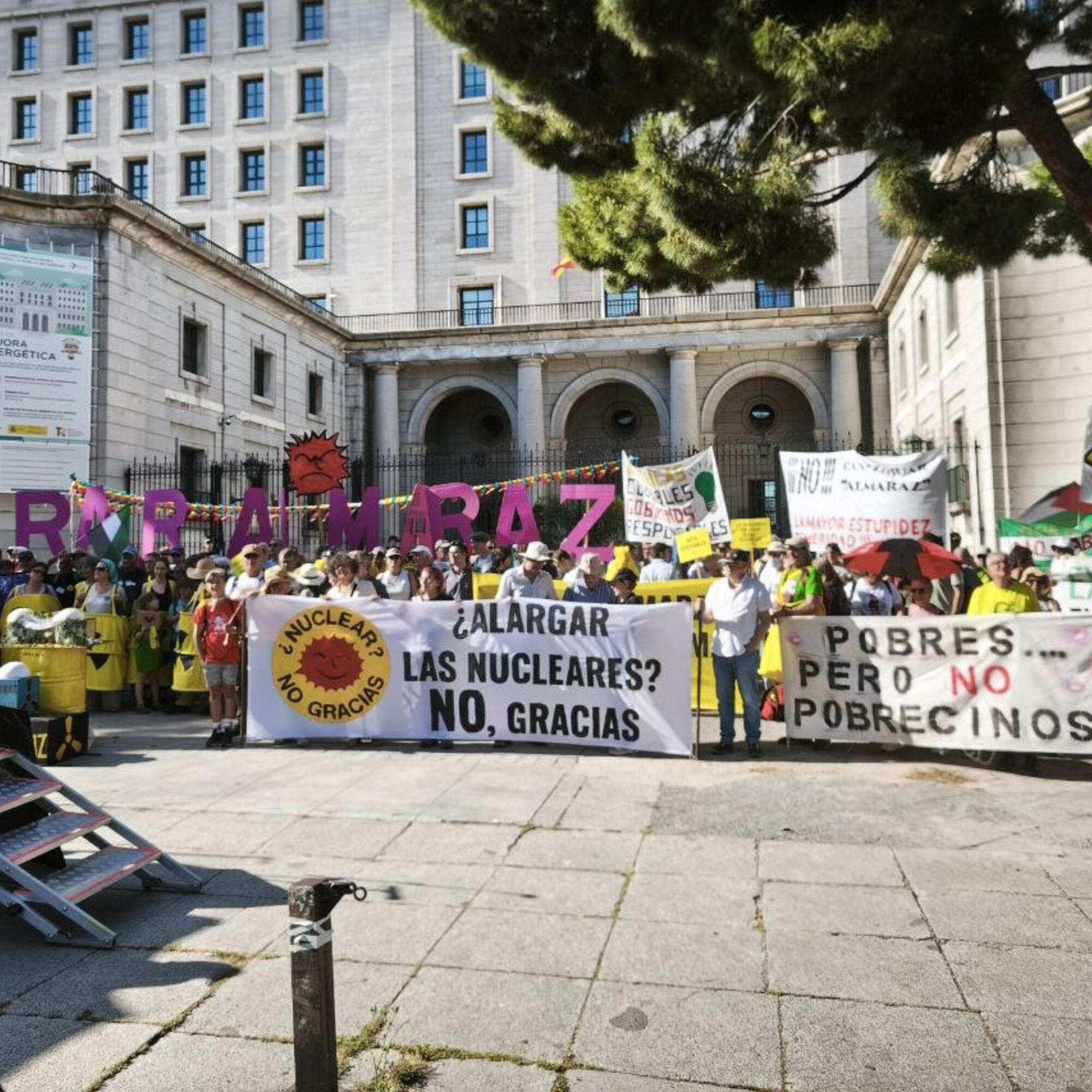 Protesta Almaraz