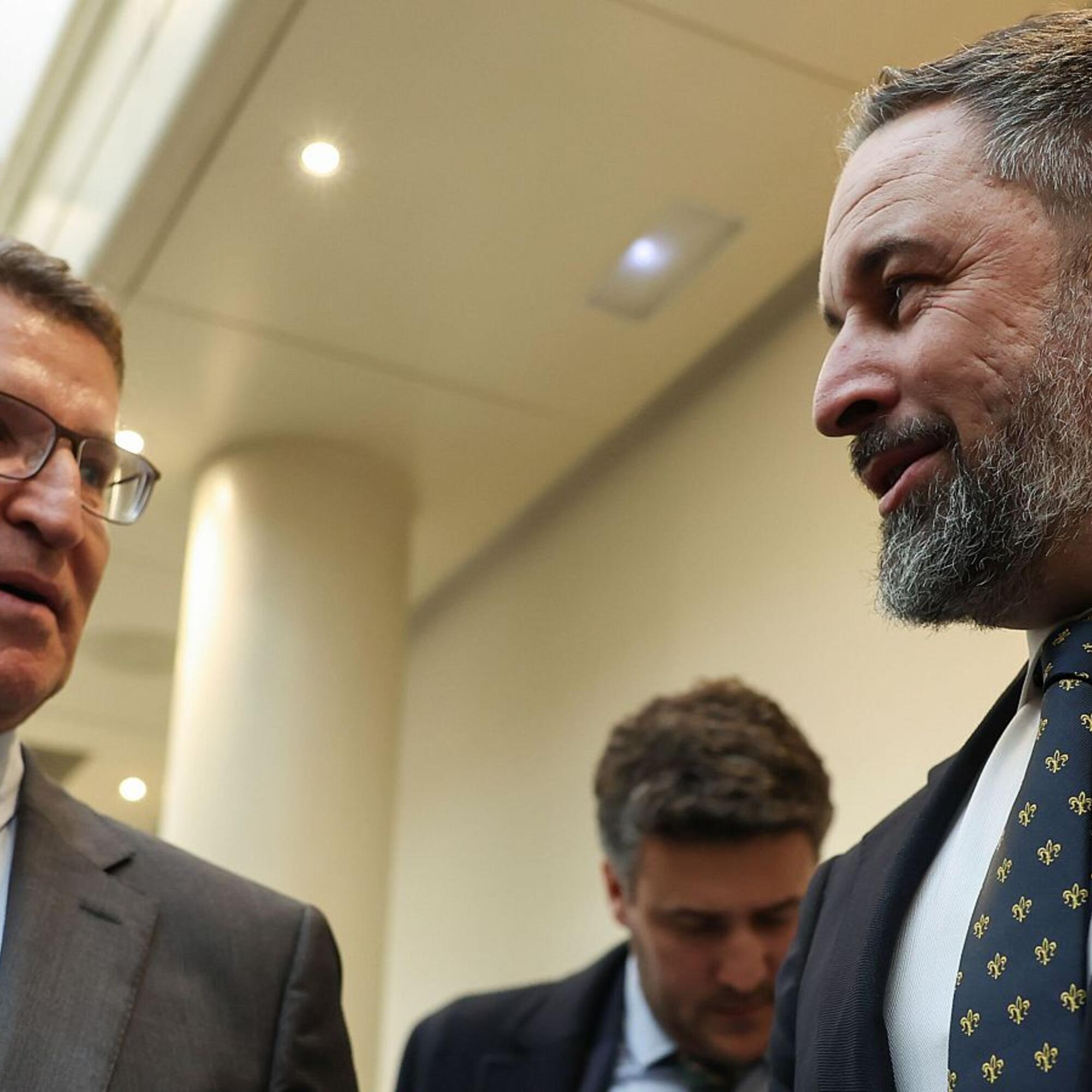 Feijóo y Abascal FOTO