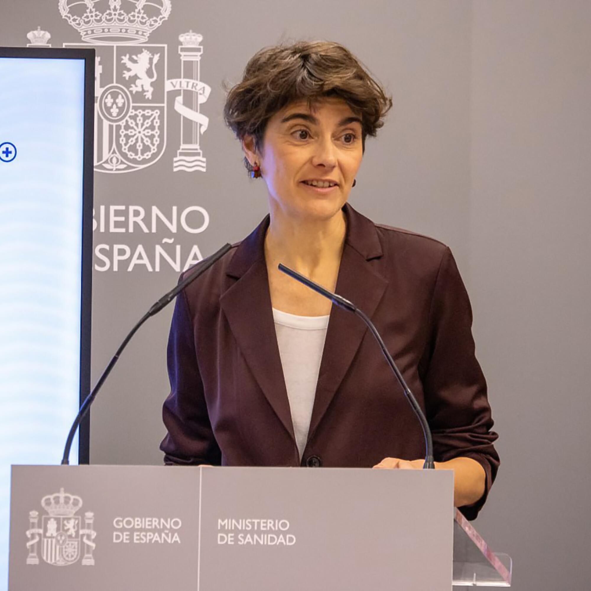 Rosa Martínez secretaria de Estado de Derechos Sociales.