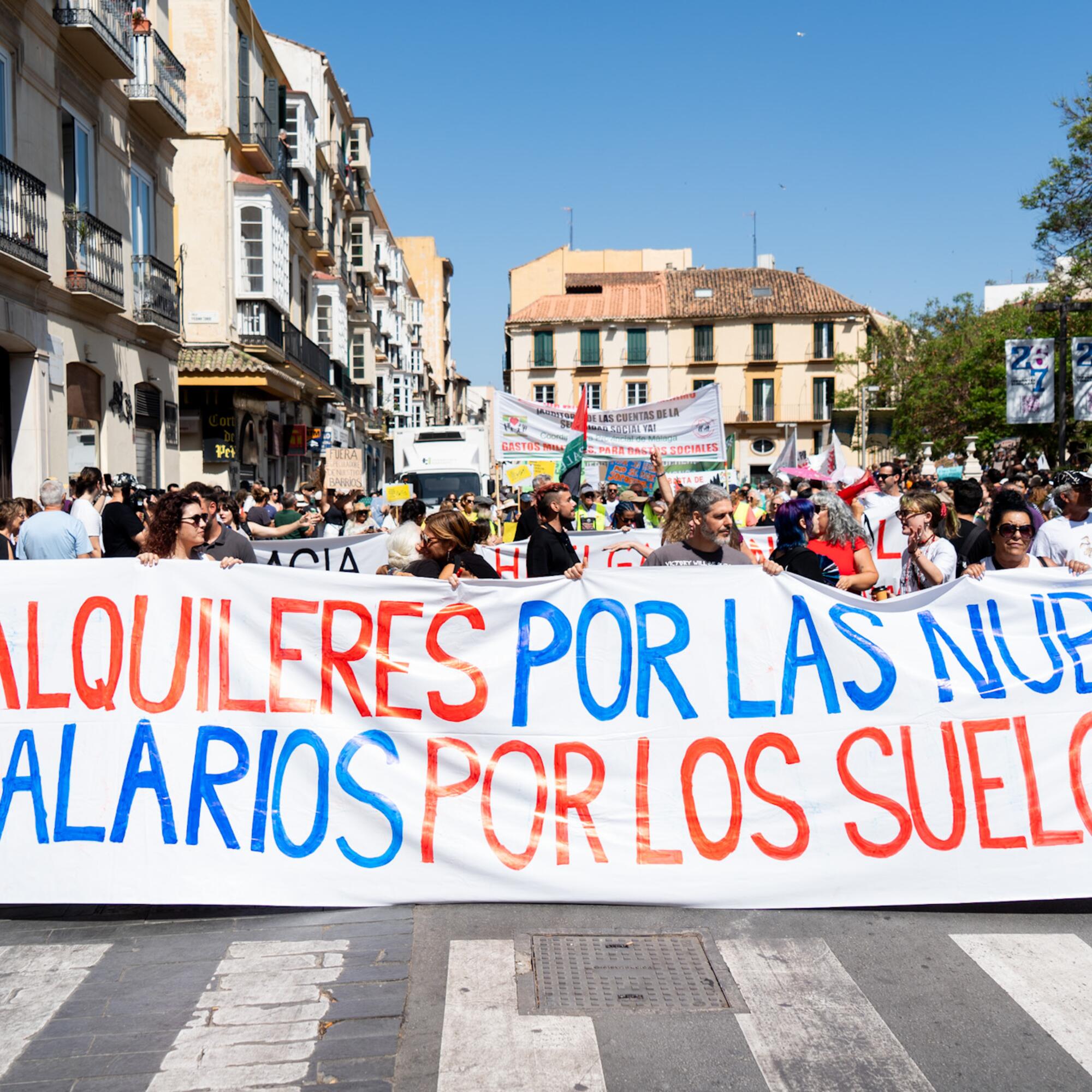Manifestación Málaga Vivienda 4