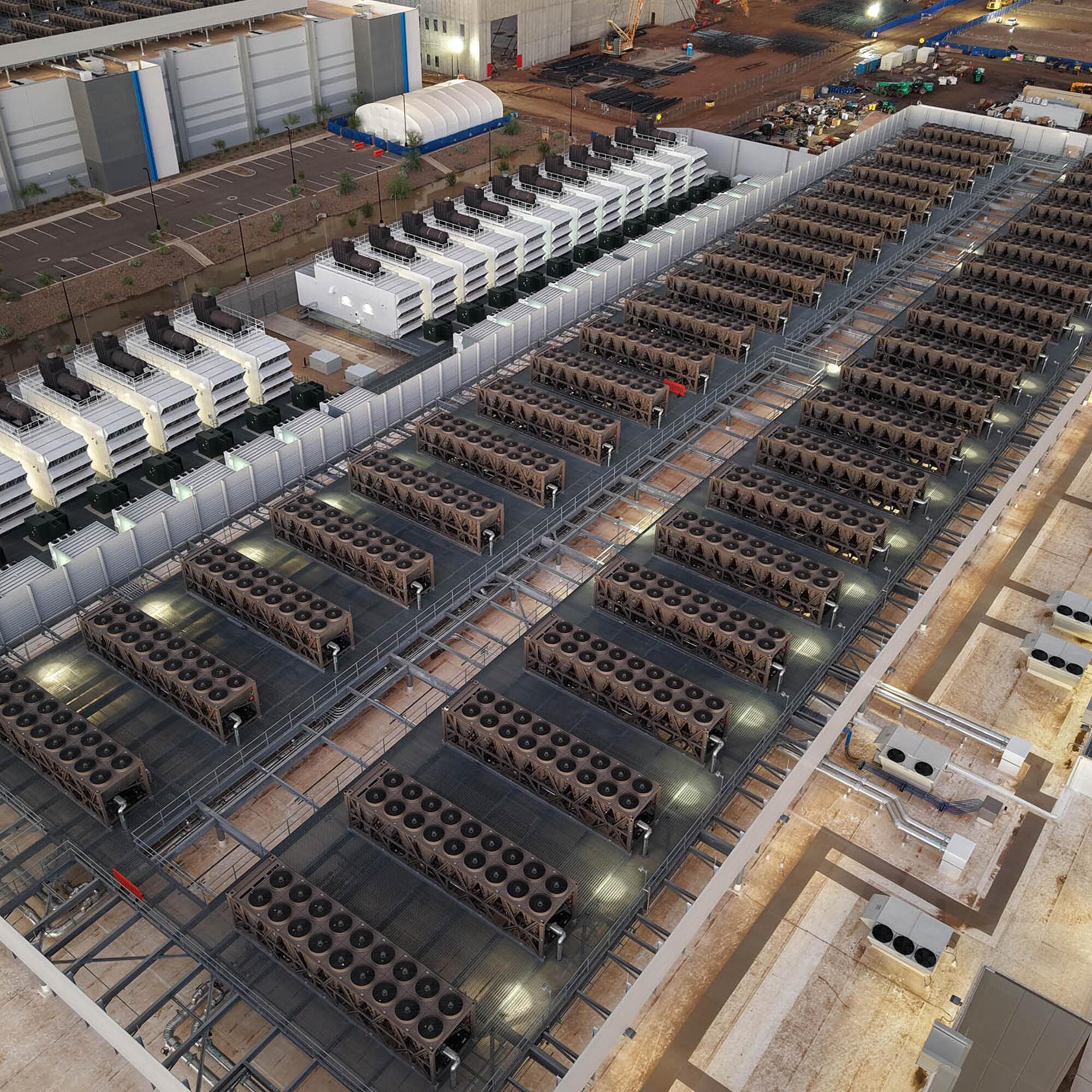 Centro de datos refrigeración