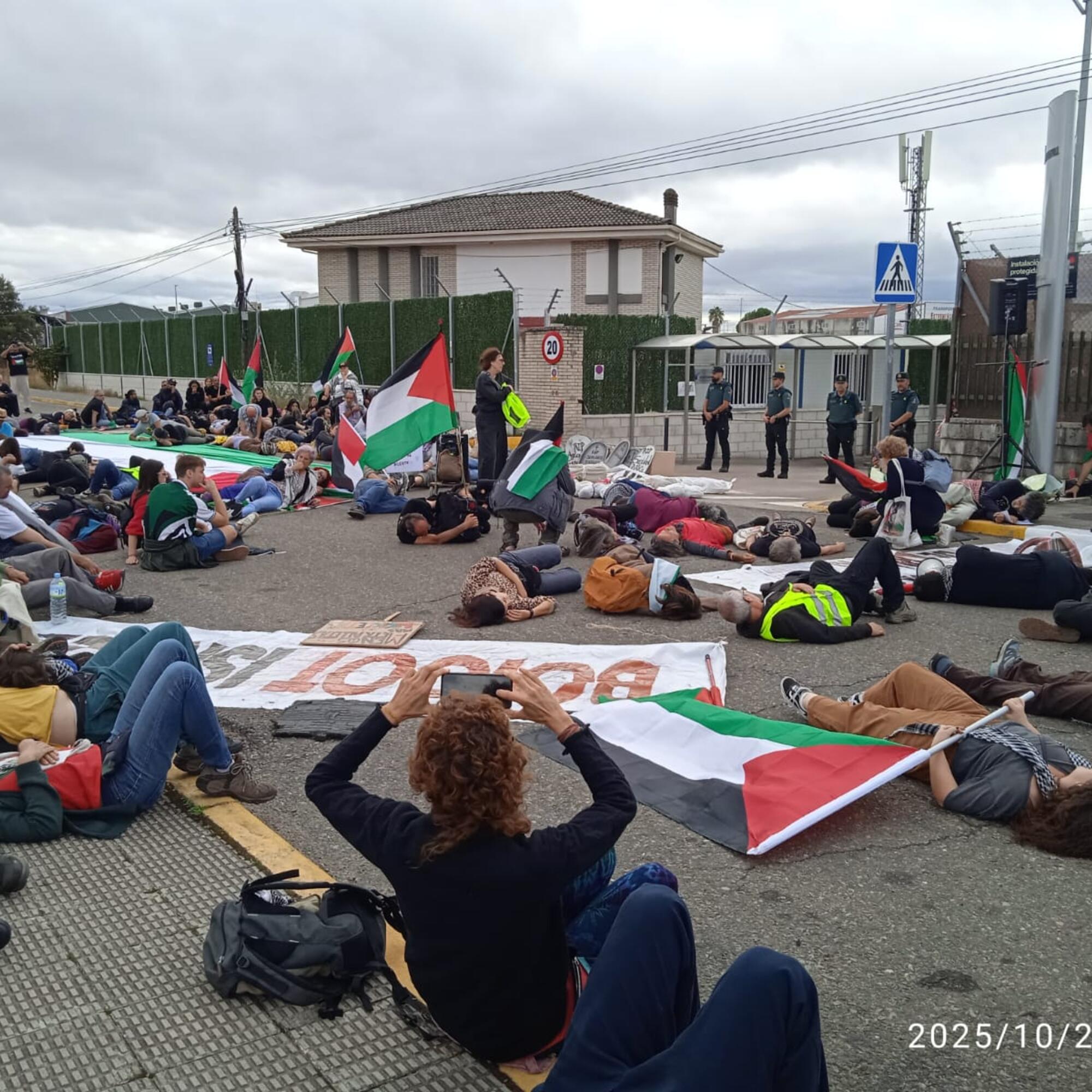 Manifa ante Rheinmetall Navalmoral de la Mata 25 de octubre 2025