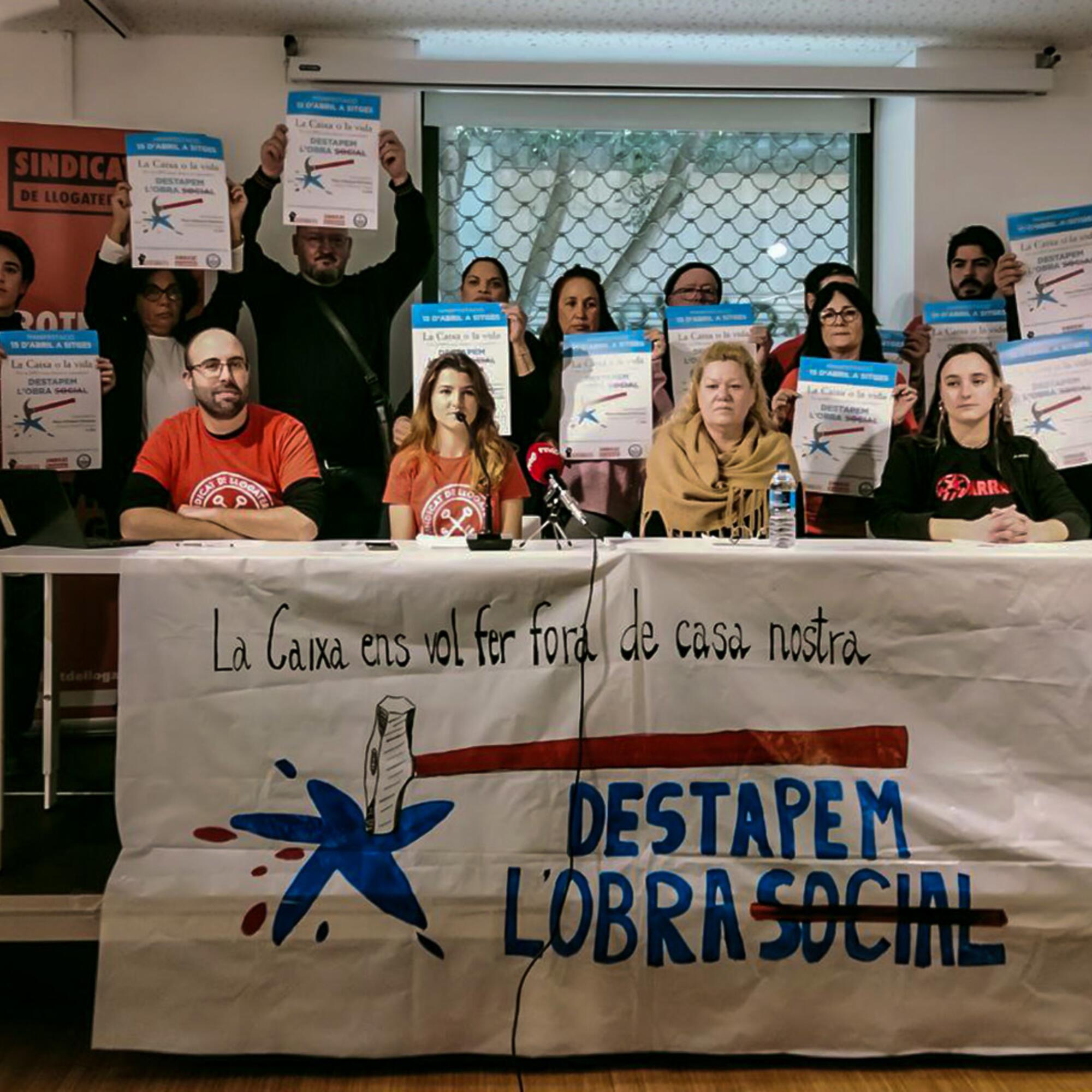 Rueda de prensa sindicato de inquilinos