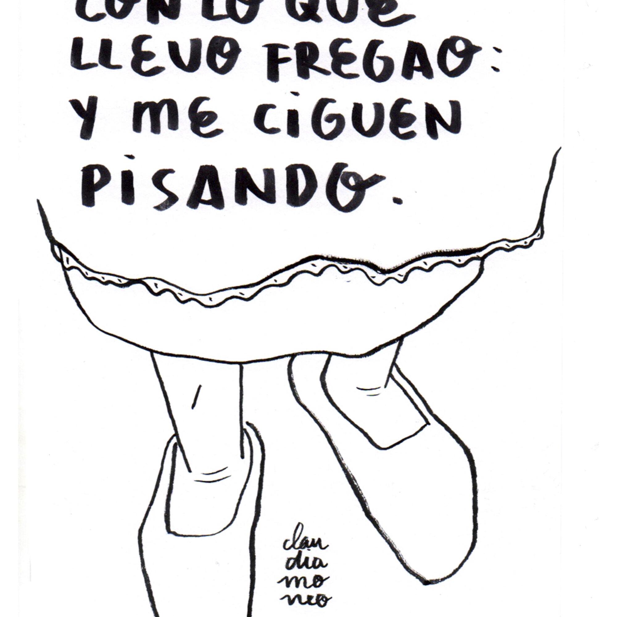 Con lo que he fregao