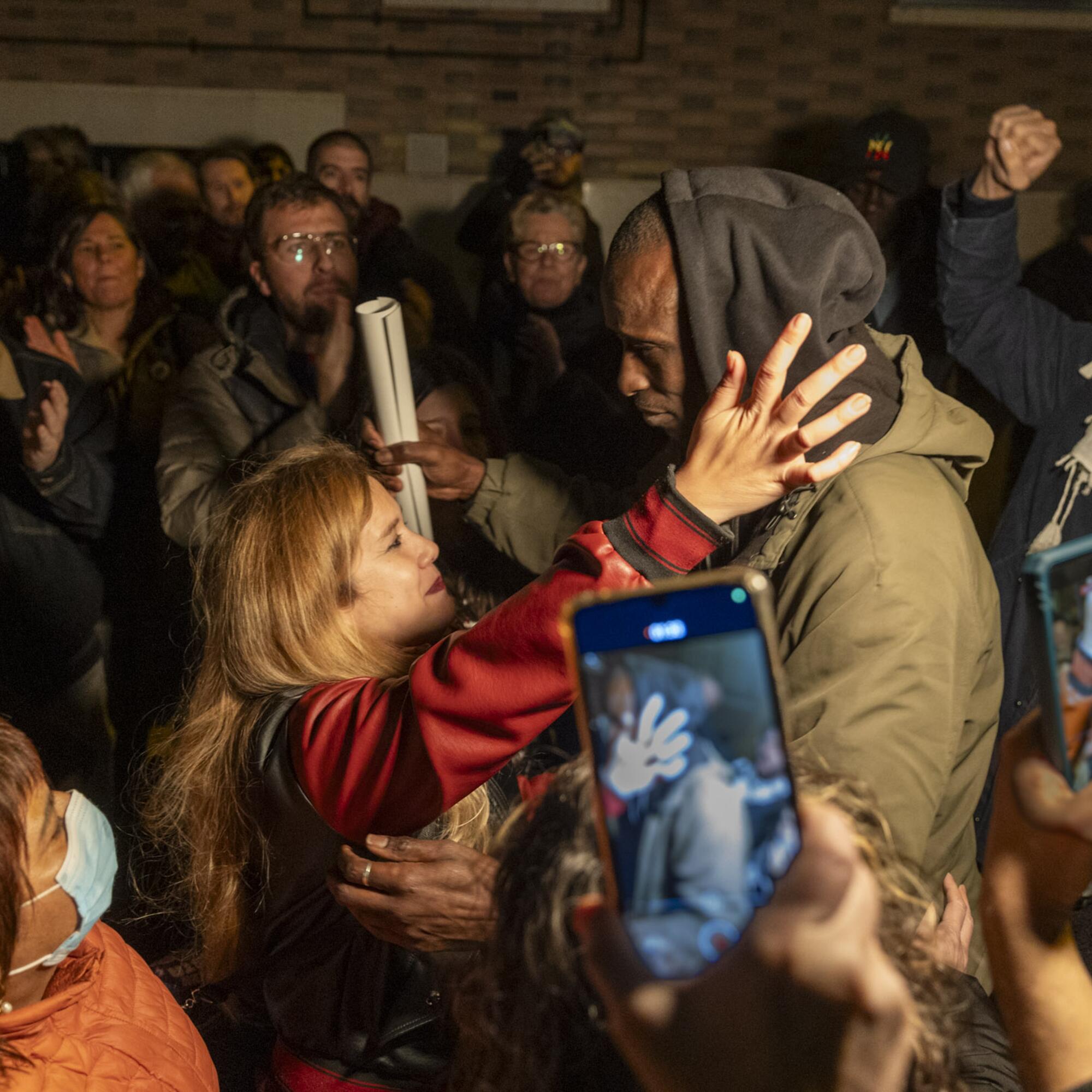 Liberación Serigne Mbaye Martín Cúneo redada - 18
