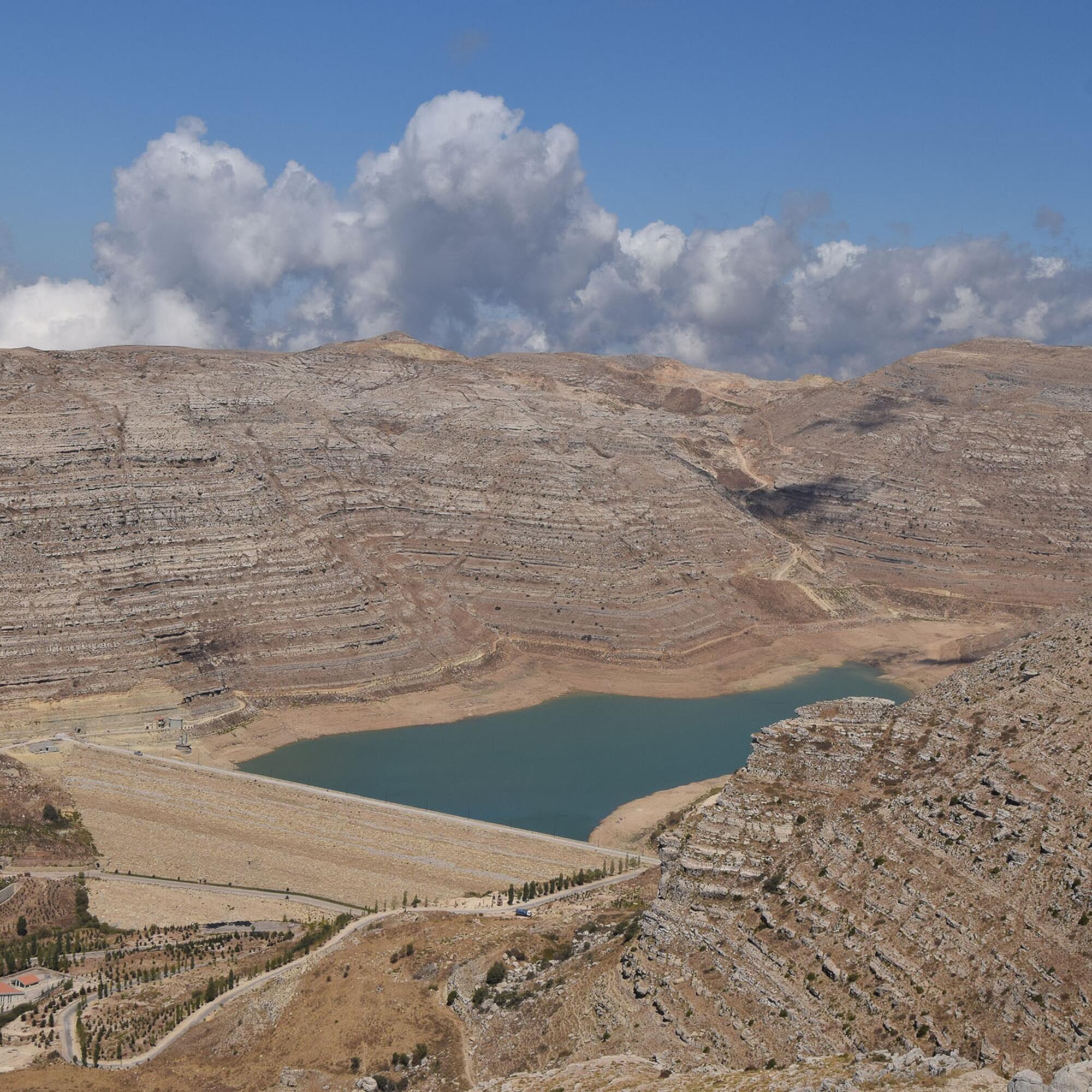  Presa de Chabrouh Líbano.