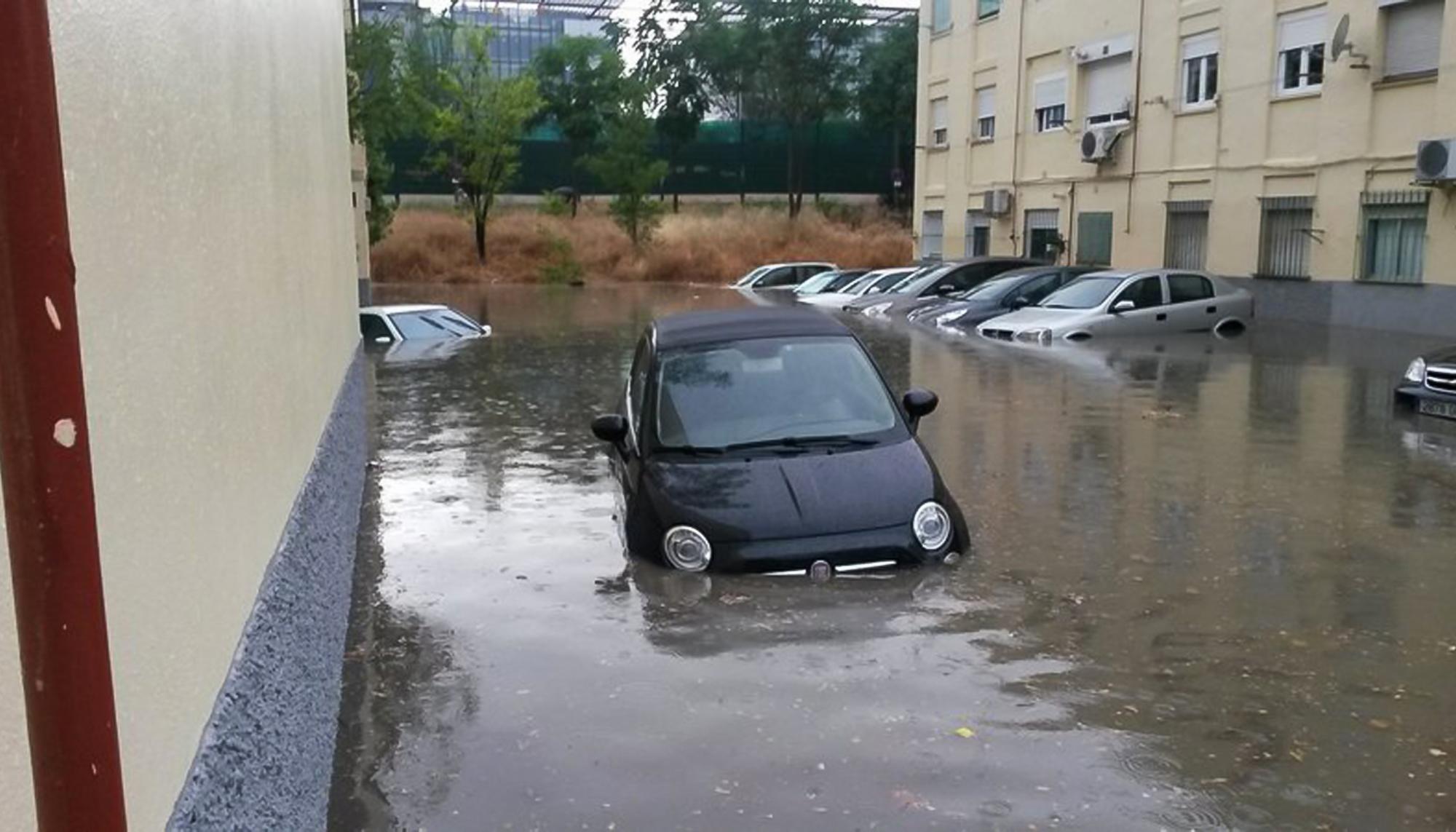 Barrio Aeropuerto inundaciones