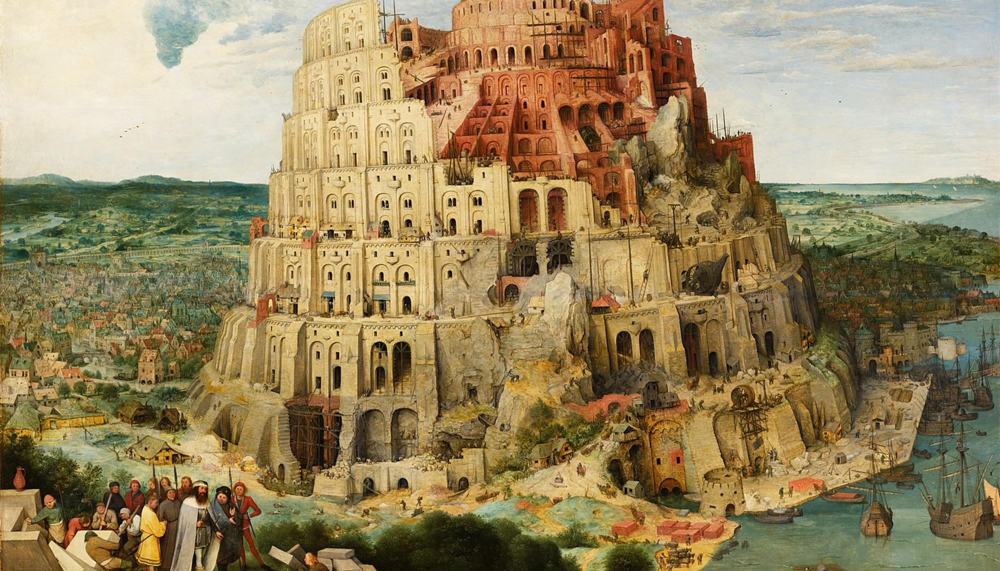 La torre de Babel, Pieter Brueghel El Viejo, 1563