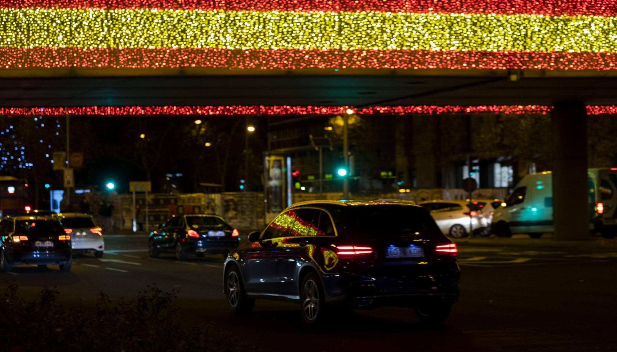 Luces navidad Bandera España - 5