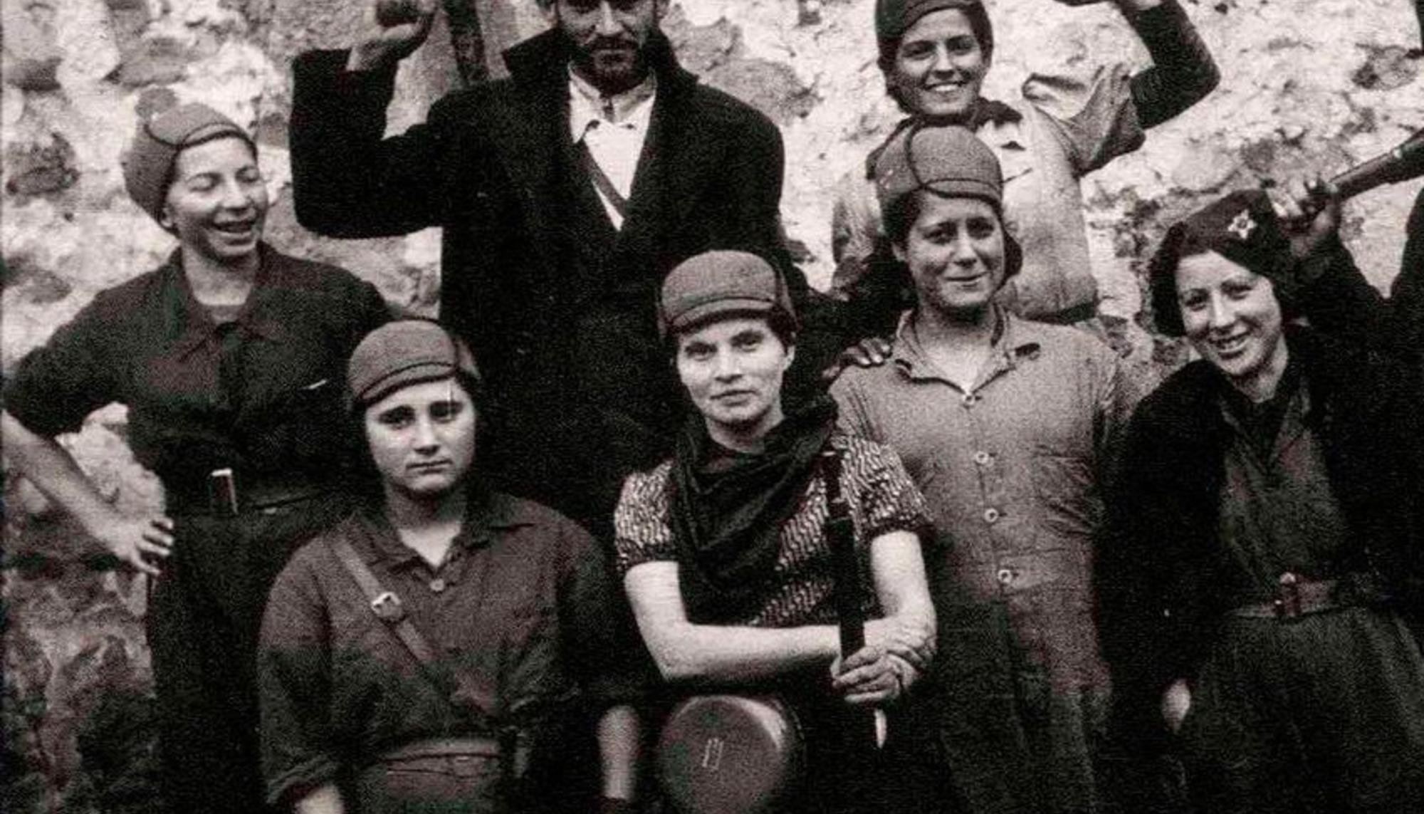 Milicianas asturianas