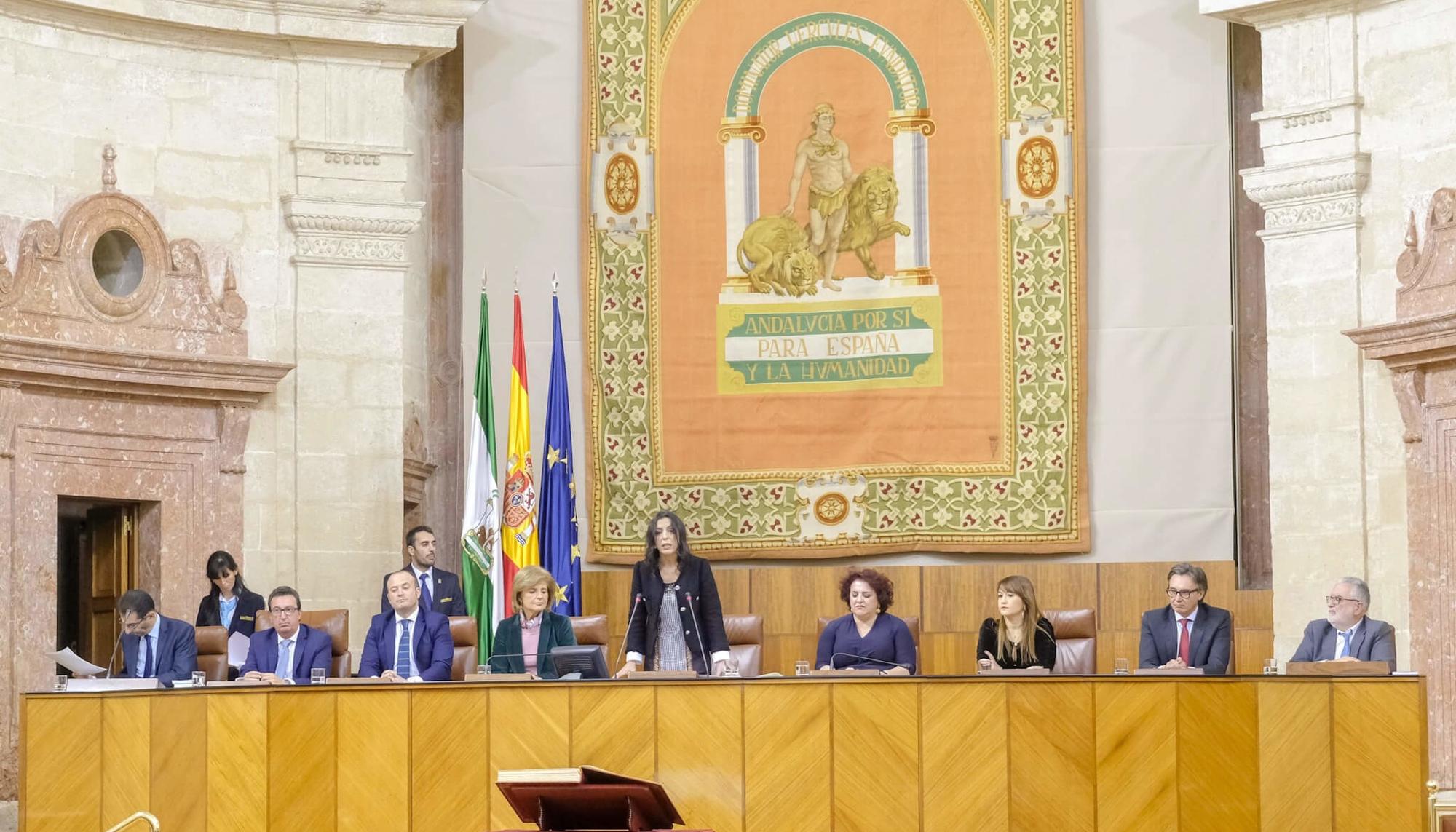 Inicio XI Legislatura Parlamento Andalucía 01