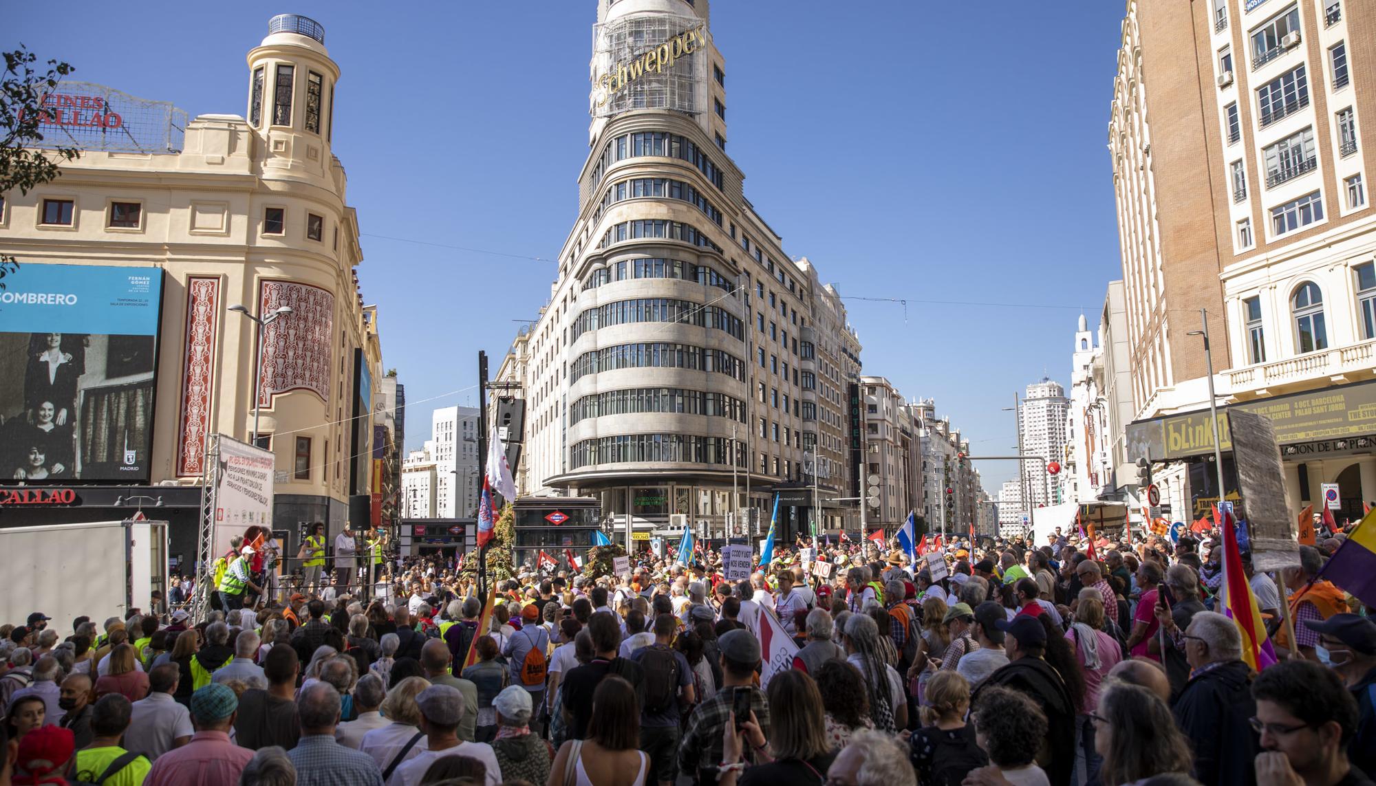 Manifestación subida de pensiones IPC - 15