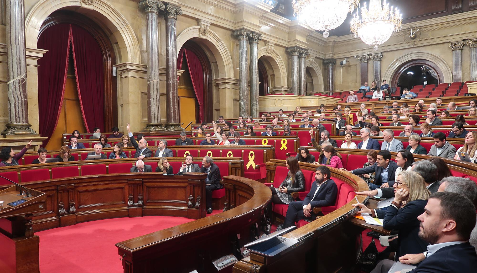 Pleno Parlament 22 Noviembre 2019