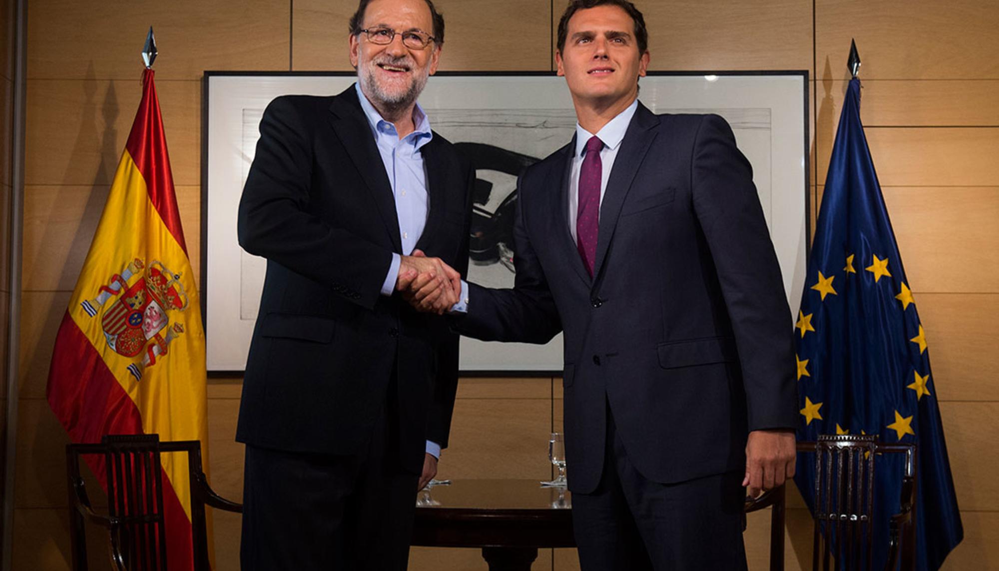 Rajoy Rivera Reunión