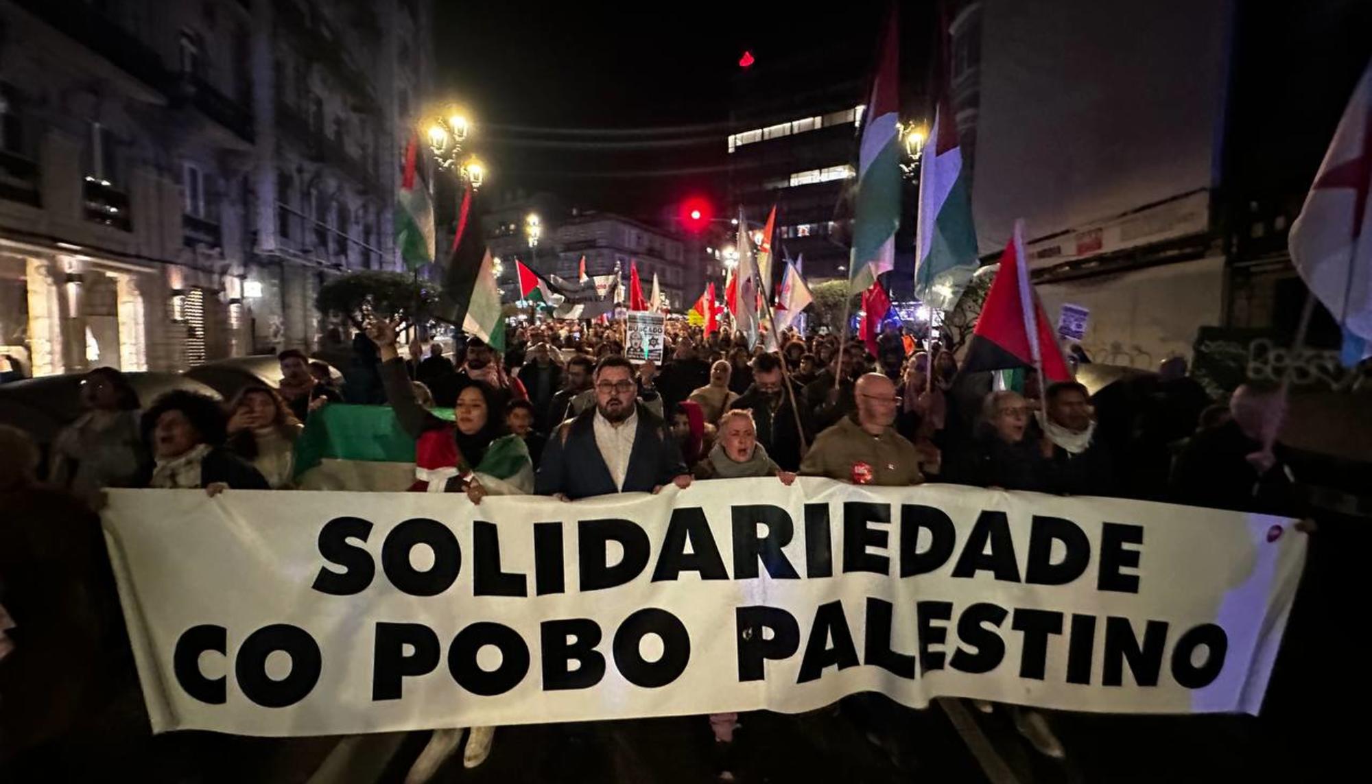Manifestación palestina galiza 6 de novembro - 3