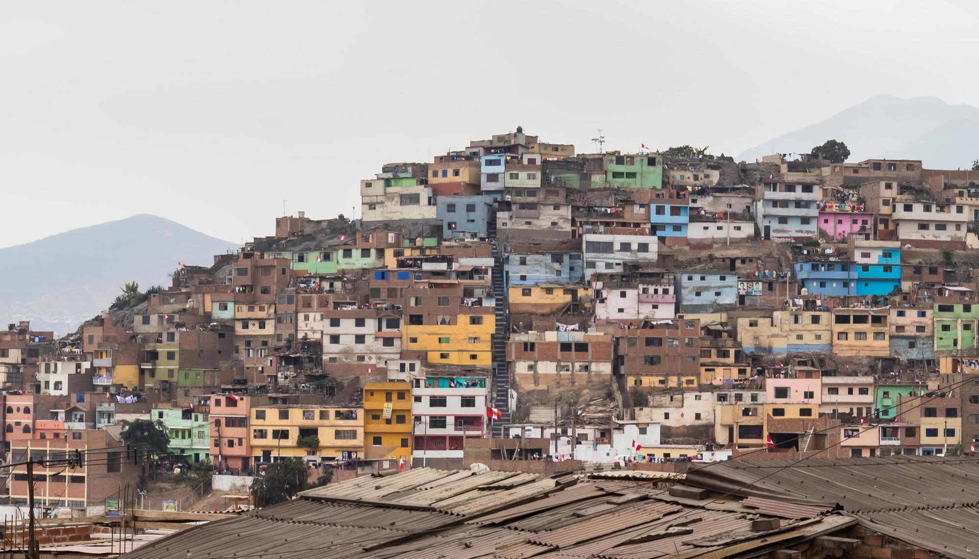 Cerro San Cristóbal en Lima.