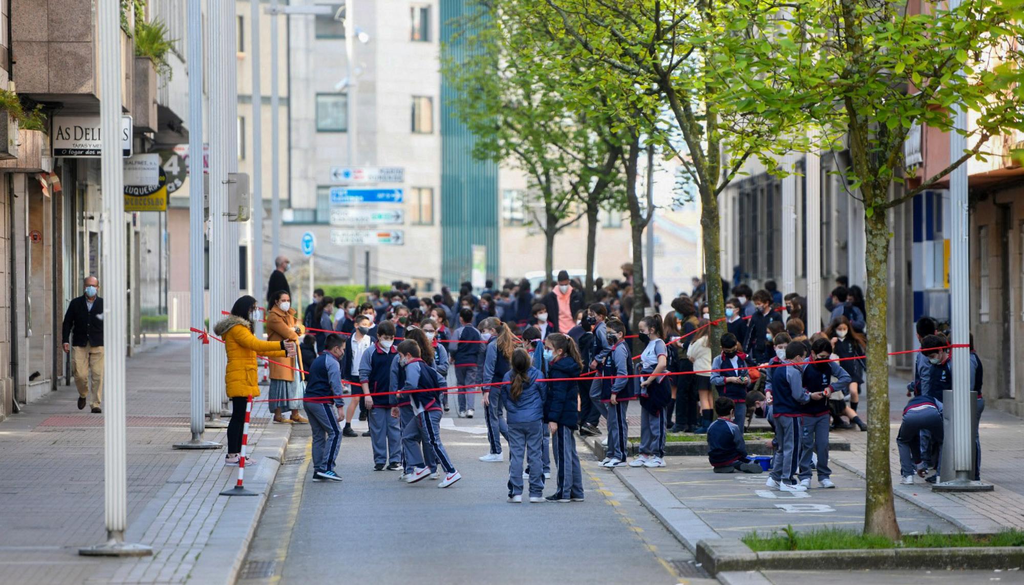 Revuelta escolar Pontevedra 2