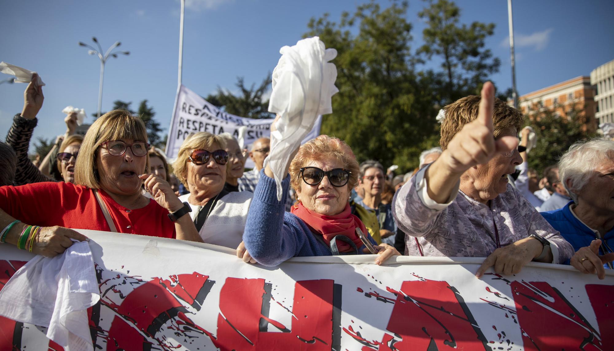 Manifestación por la Sanidad Pública en Madrid - 9