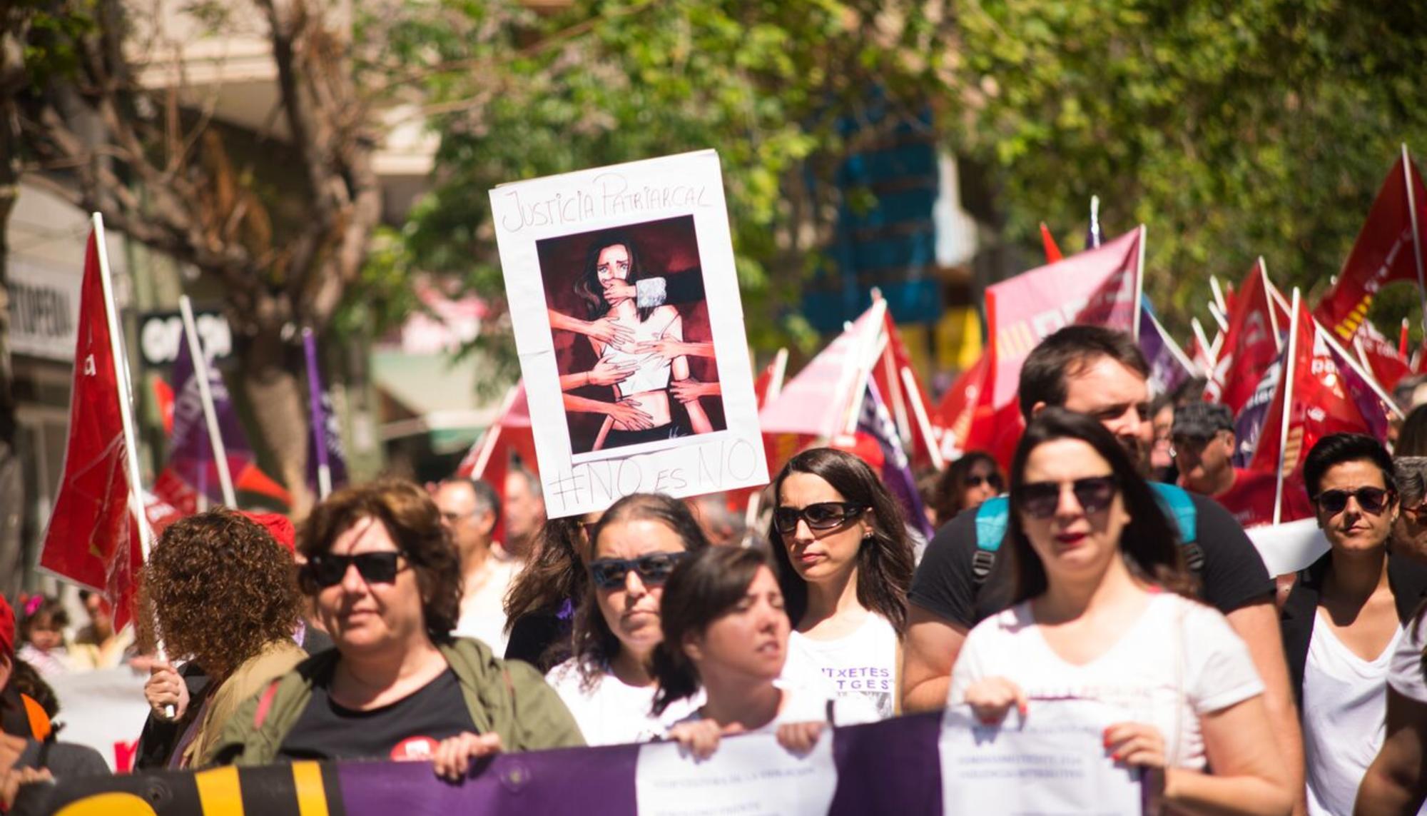 Manifestación 1M Alacant 4 Manada