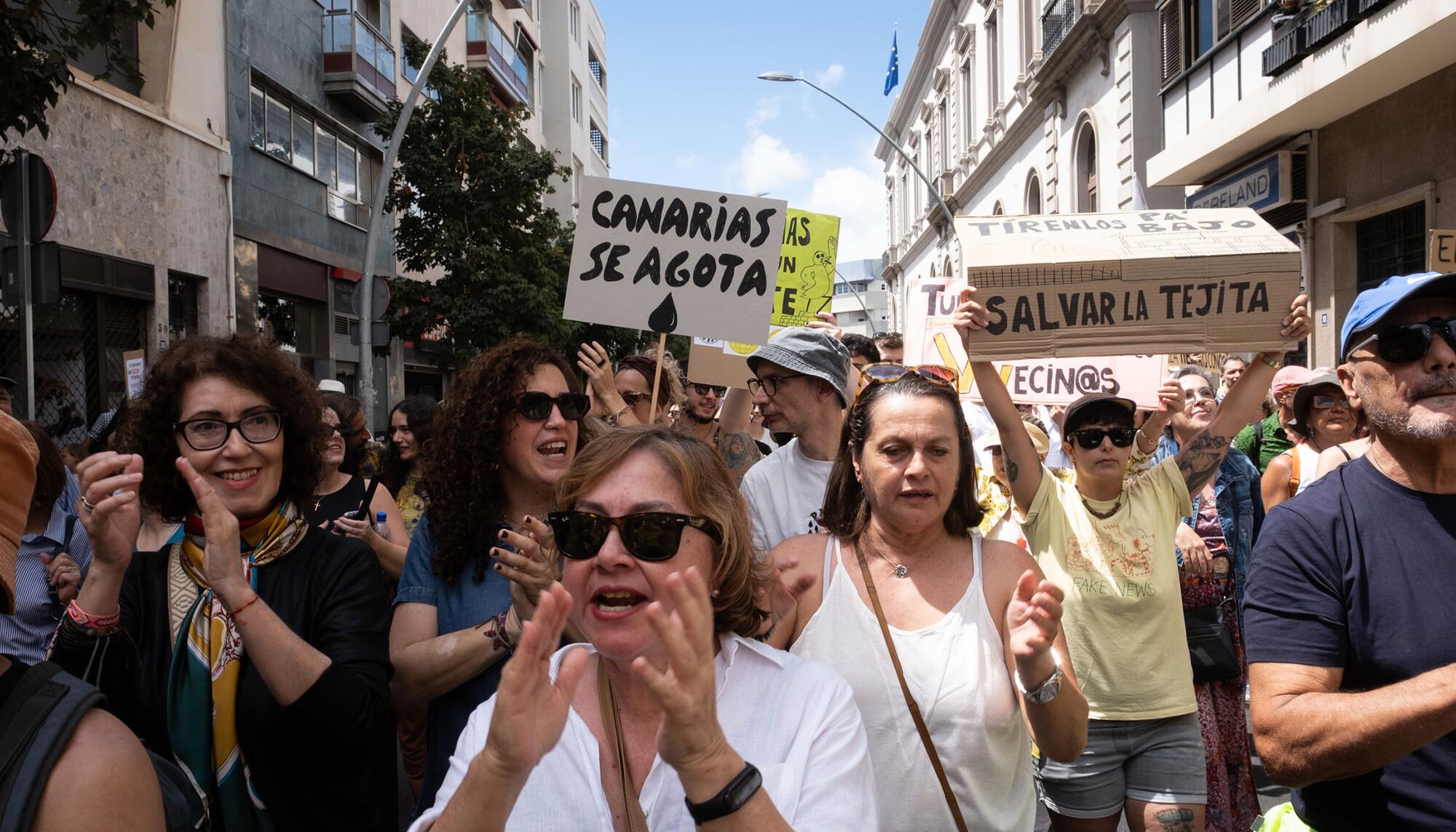 Manifestación Canarias se agota - 3