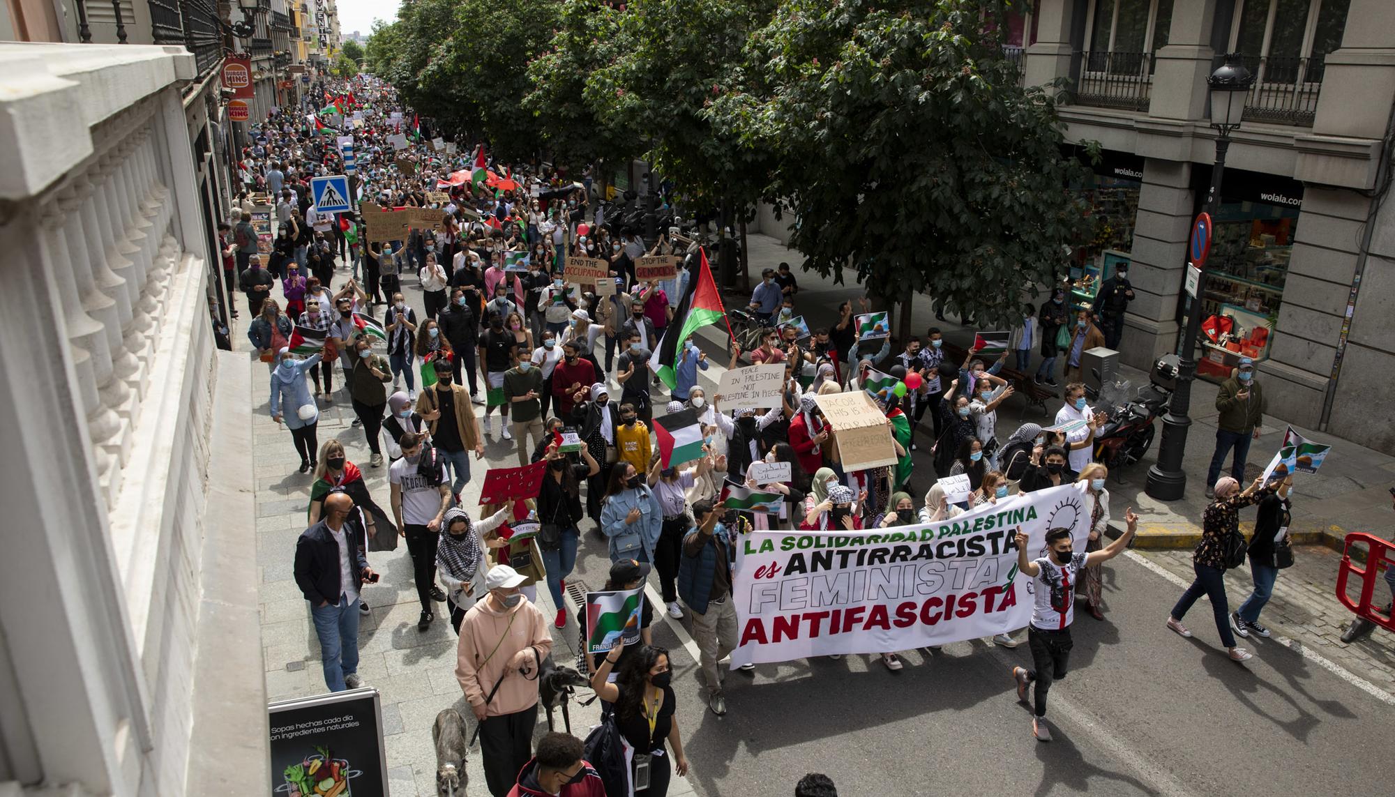 Manifestacion bombas Israel Palestina - 7