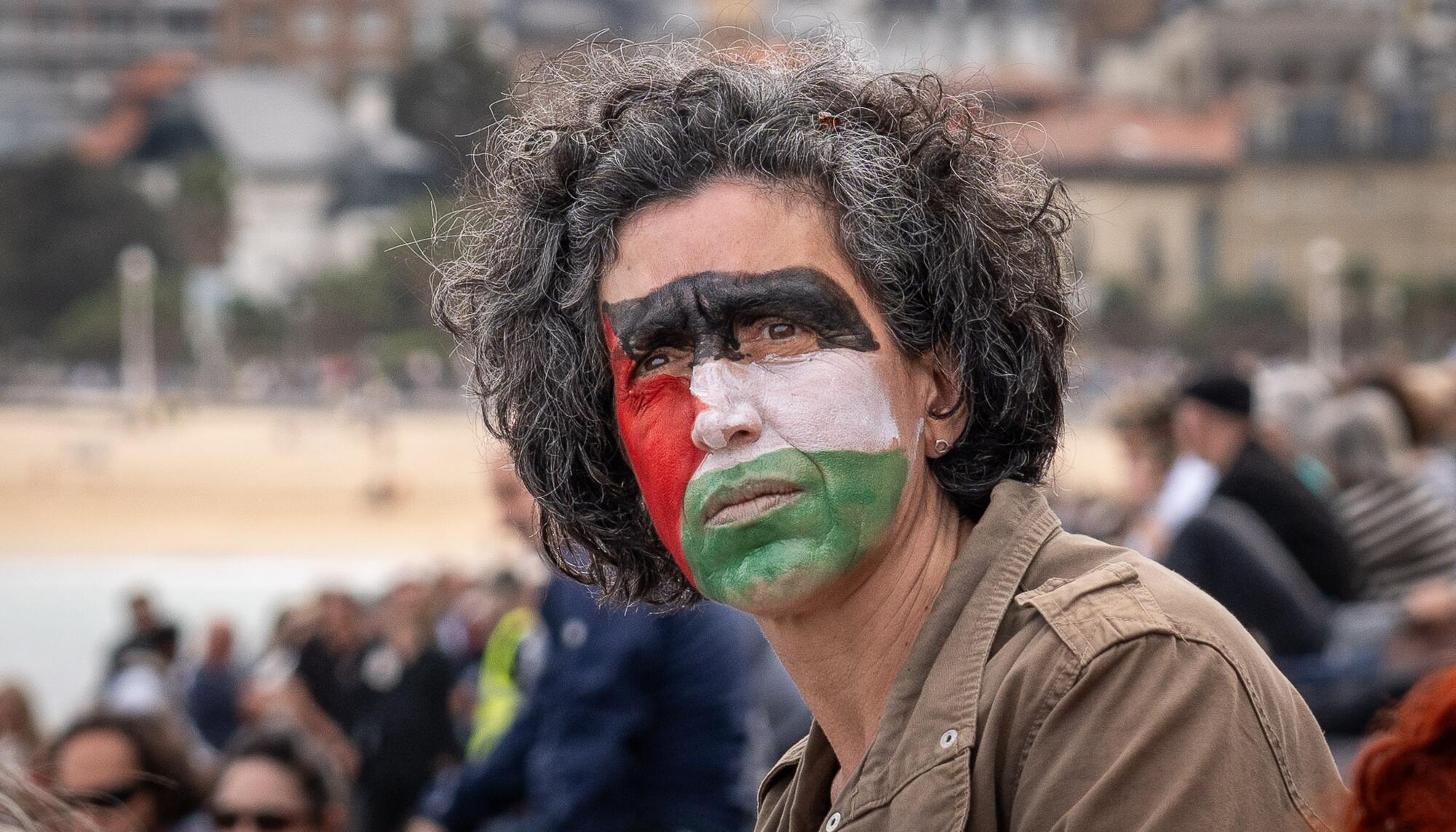Manifestación en Donostia contra el genocidio de Israel en Palestina - 10