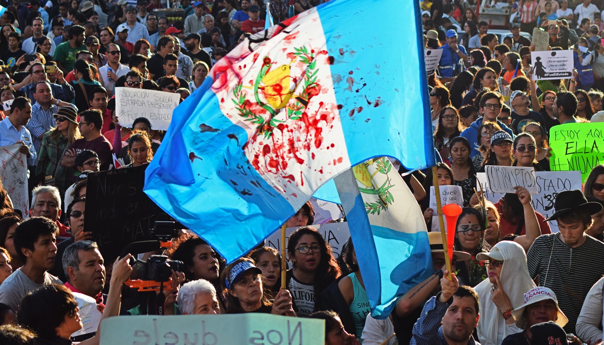 Movilizaciones en Guatemala