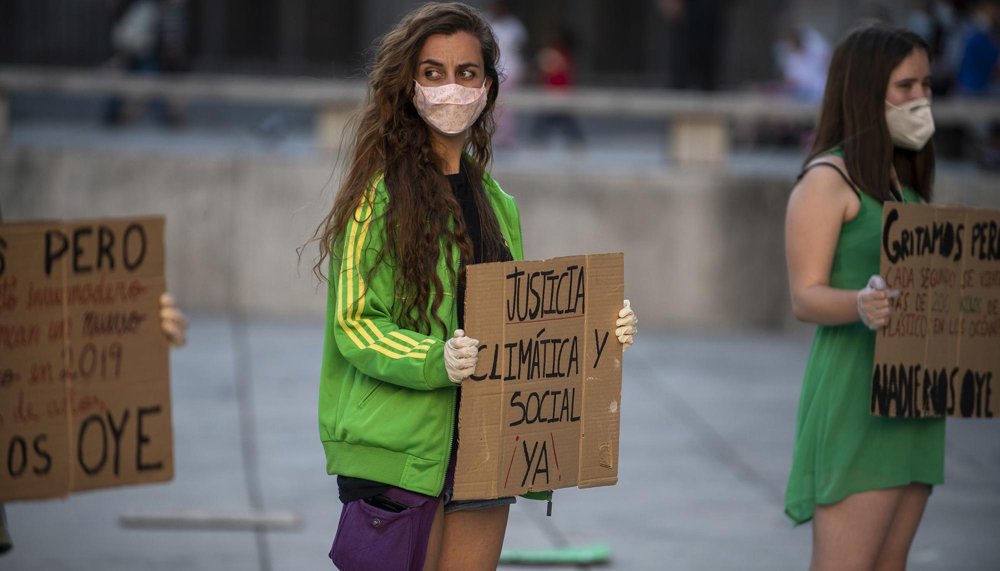 Protesta en el Día Mundial del Medioambiente