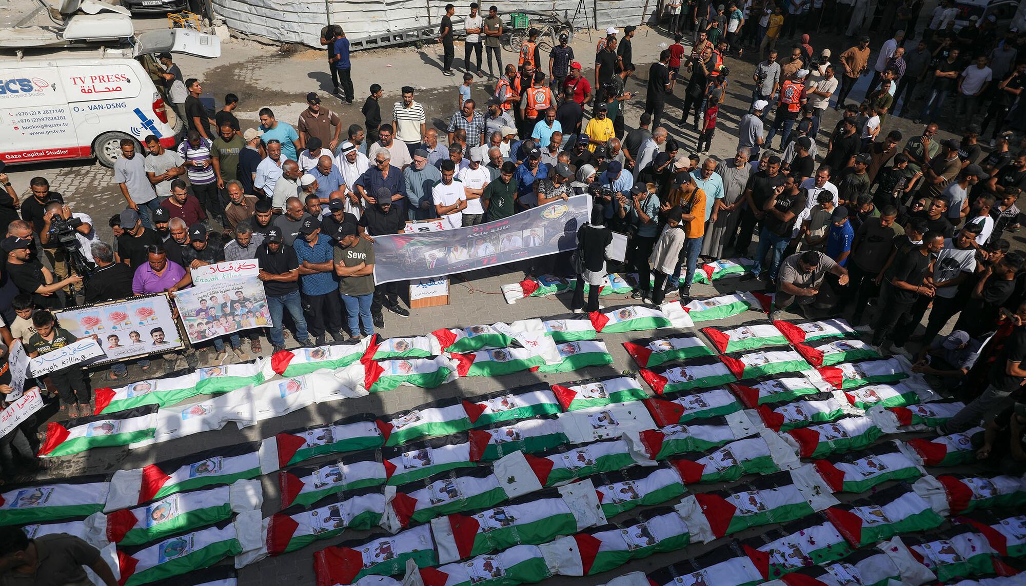Funeral masivo en Gaza Activestills  06-09-2026