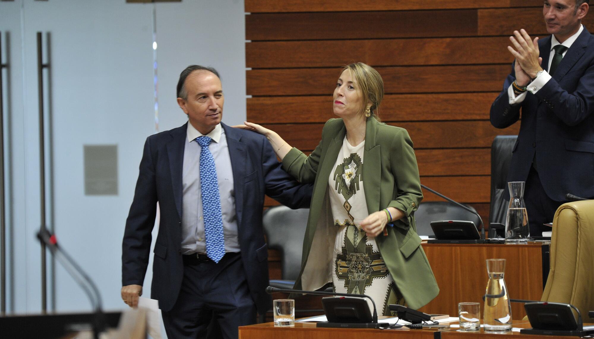 Laureano León y María Guardiola