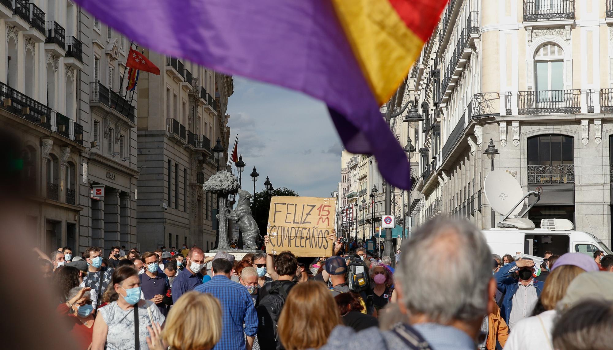 10 aniversario 15M en Madrid - 1