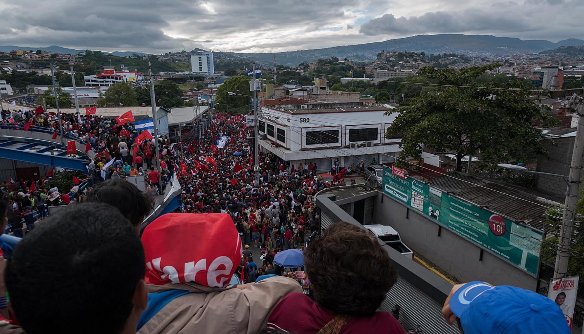 Movilización Honduras anti fraude diciembre 2017 (II)
