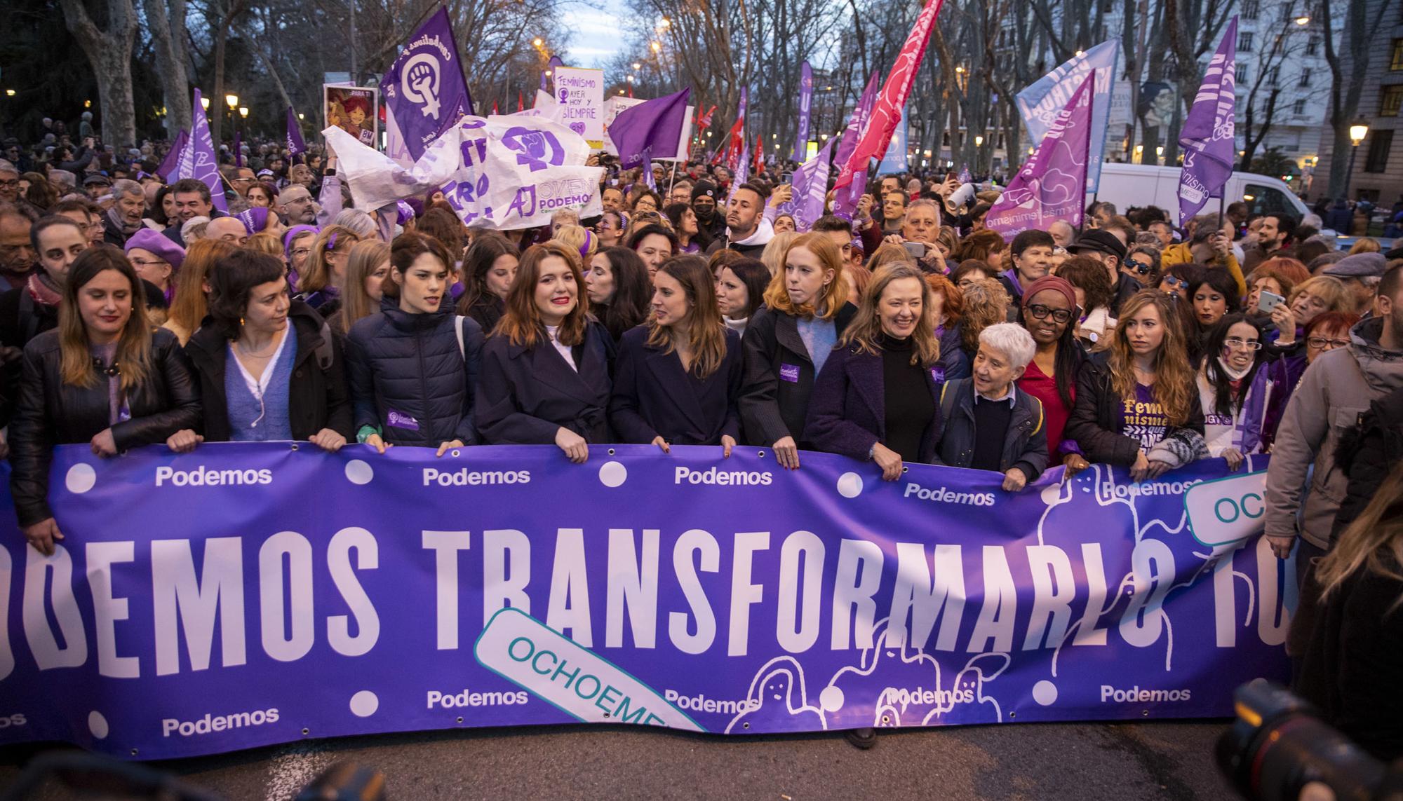 Manifestación 8M en Madrid - 18