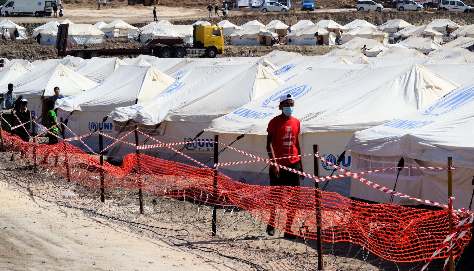 Campo de refugiados en Moria - 2