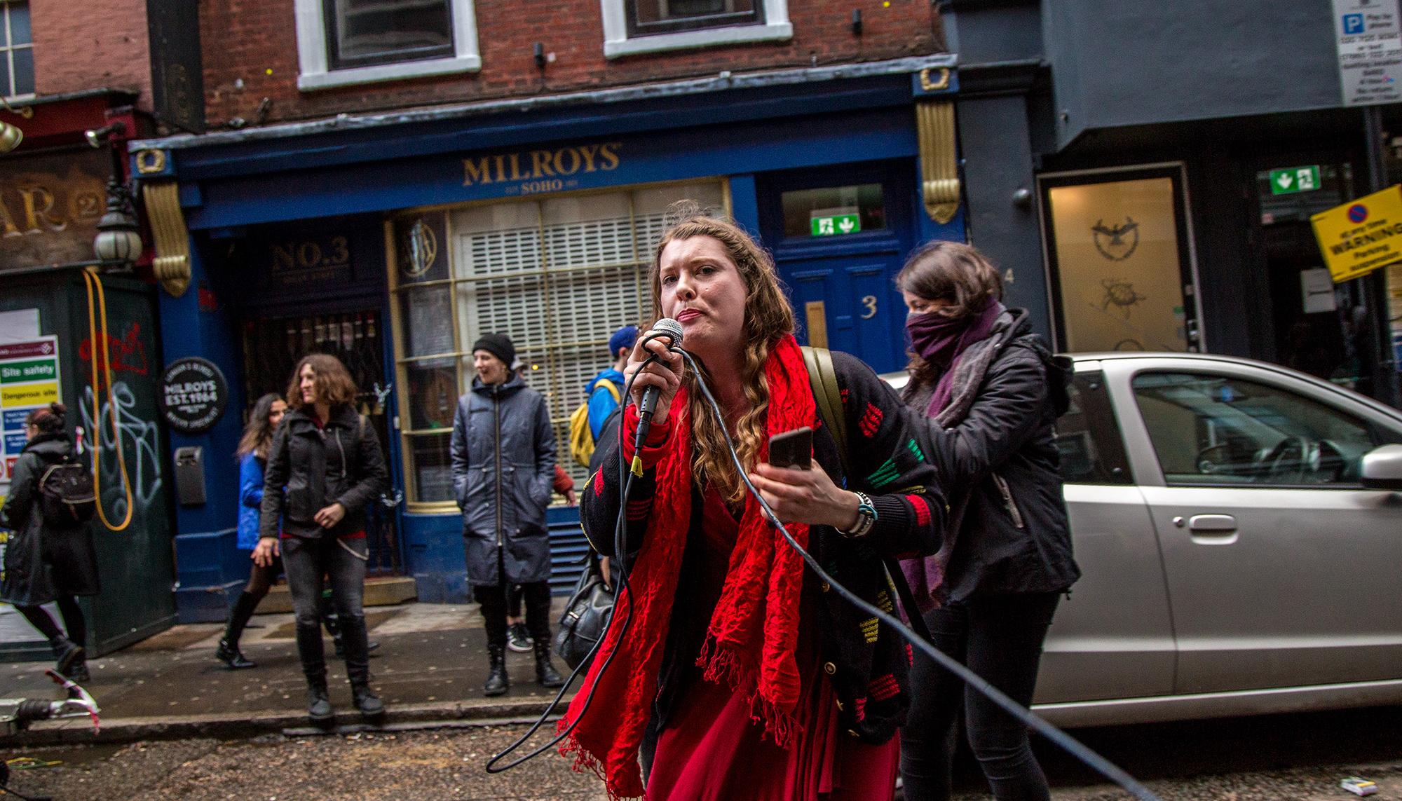 Manifestación del 8 de marzo en Londres 18