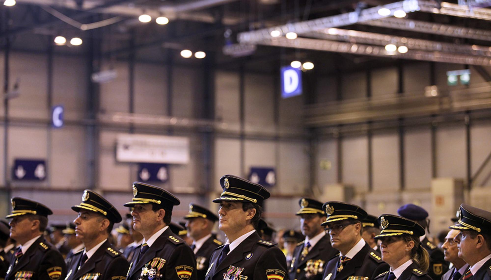 Policía Nacional en Ifema