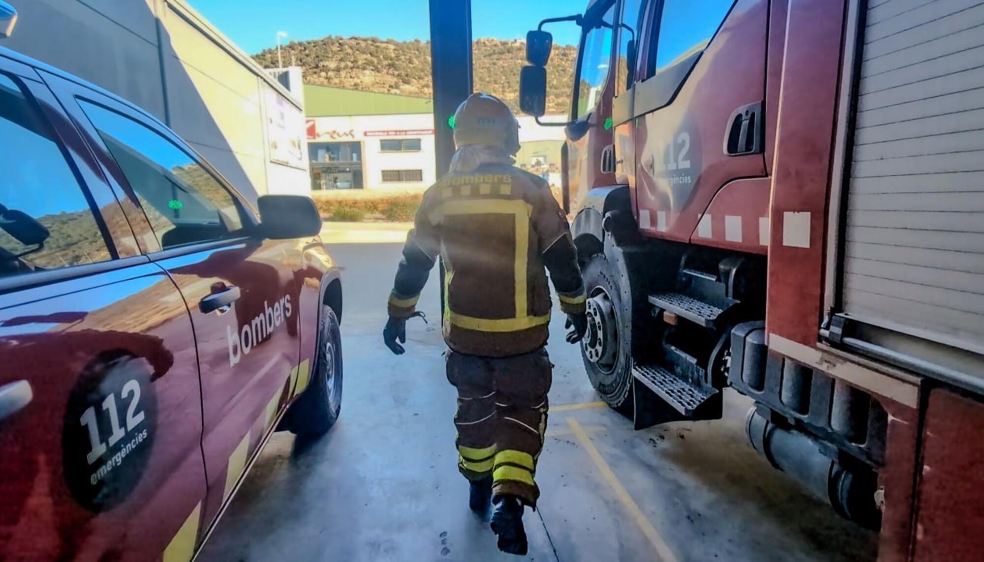 bombers voluntaris bomberos cataluña