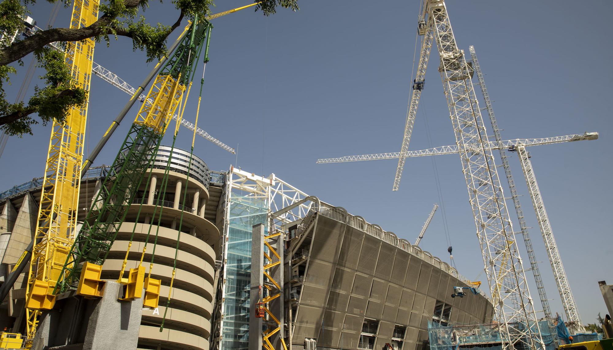 Obras Santiago Bernabeu - 2