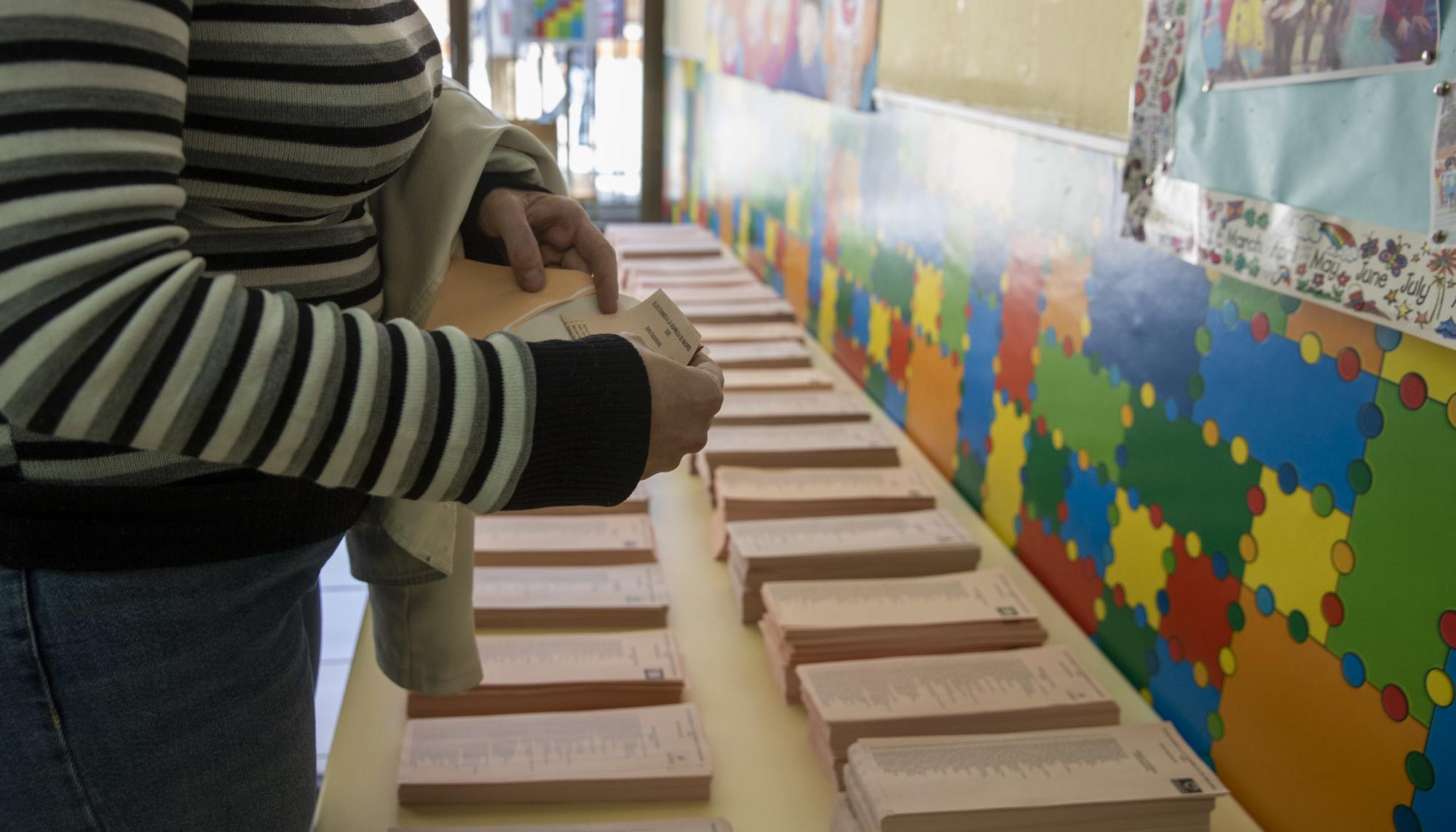 Elecciones 4M Comunidad de Madrid Colegio Lepanto - 11