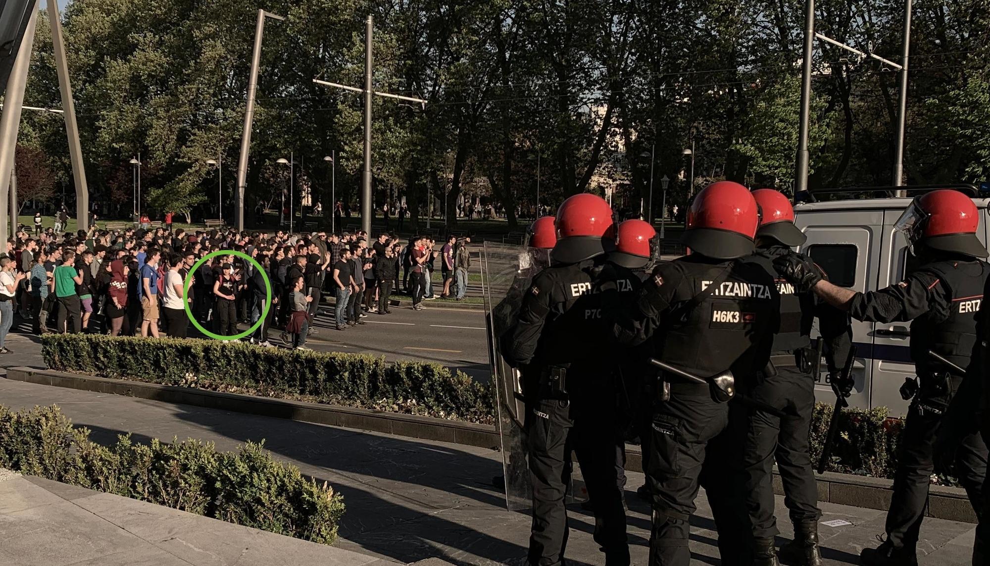 Manifestación contra Vox en Bilbao